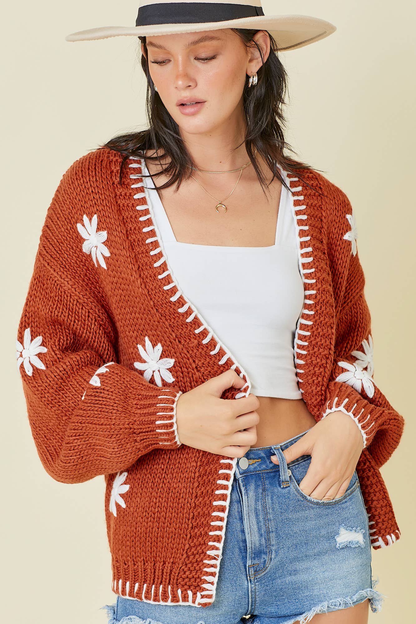 Floral Cozy Cardi