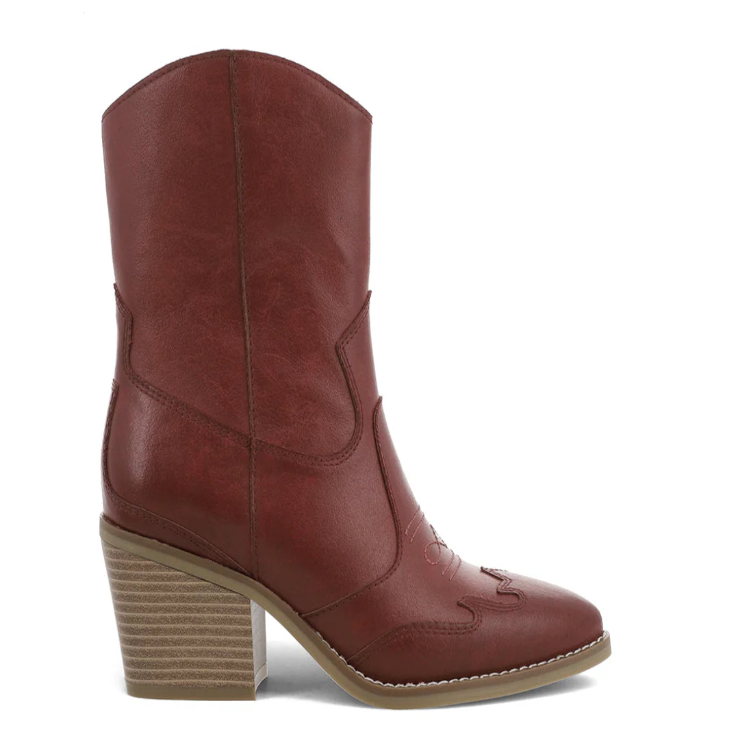 Clorinda Red Boots - MIA