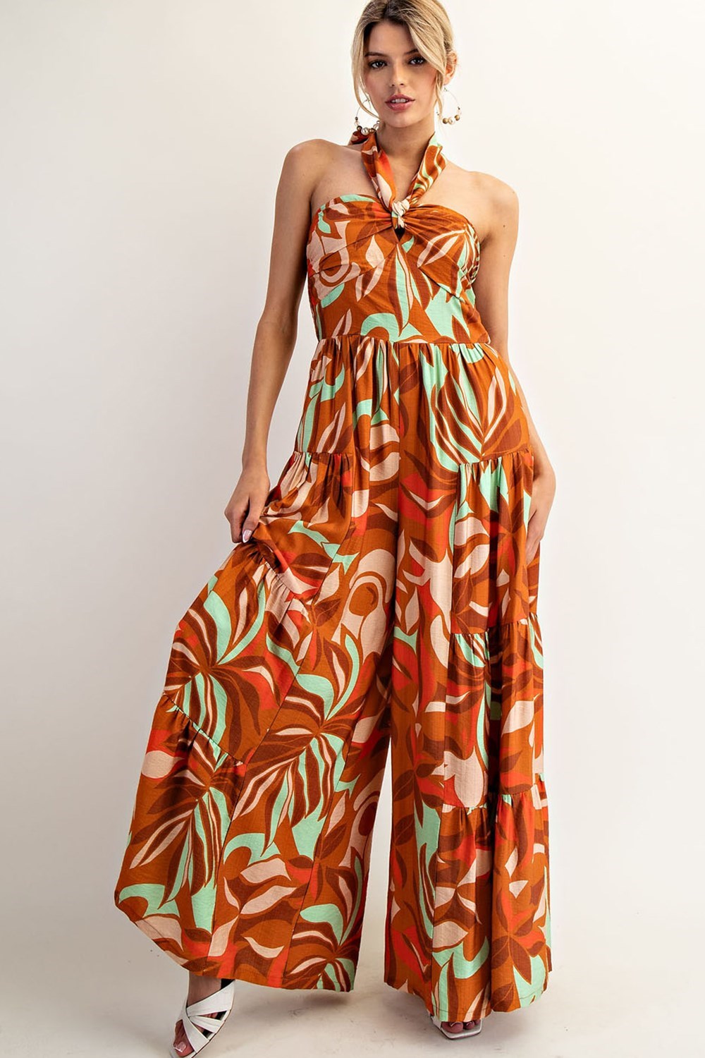 Ginger Blooms Jumpsuit