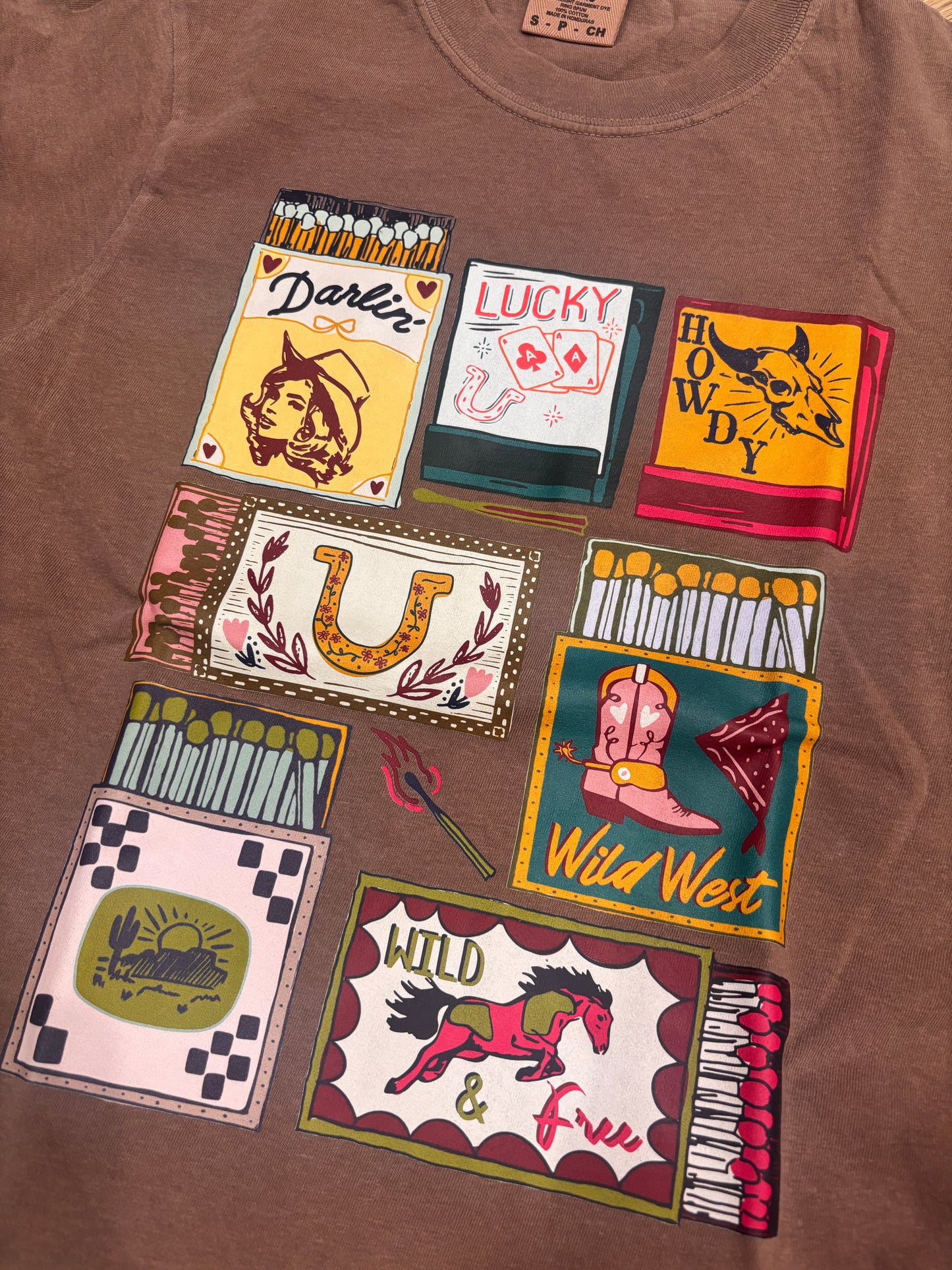 Hey Darlin’ Match Box Tee