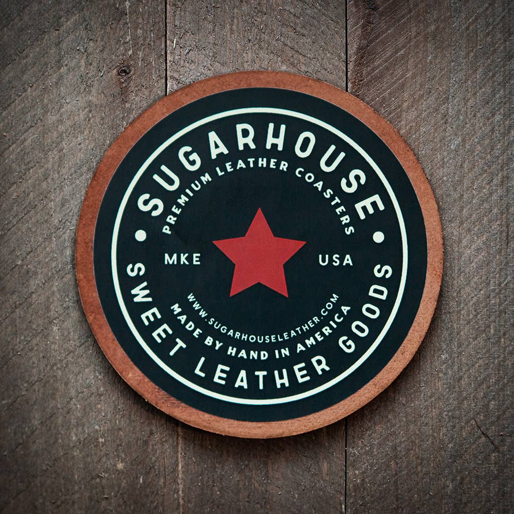 Fish Leather Coaster