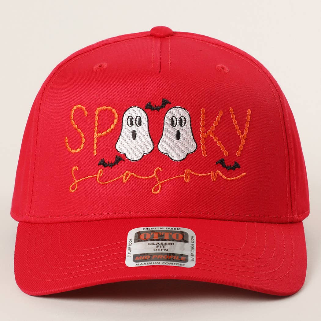SPOOKY Season Embroidered Hat