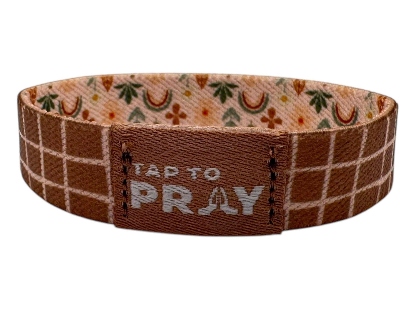 Tap To Pray™ Wristband - Prairie & Plaid