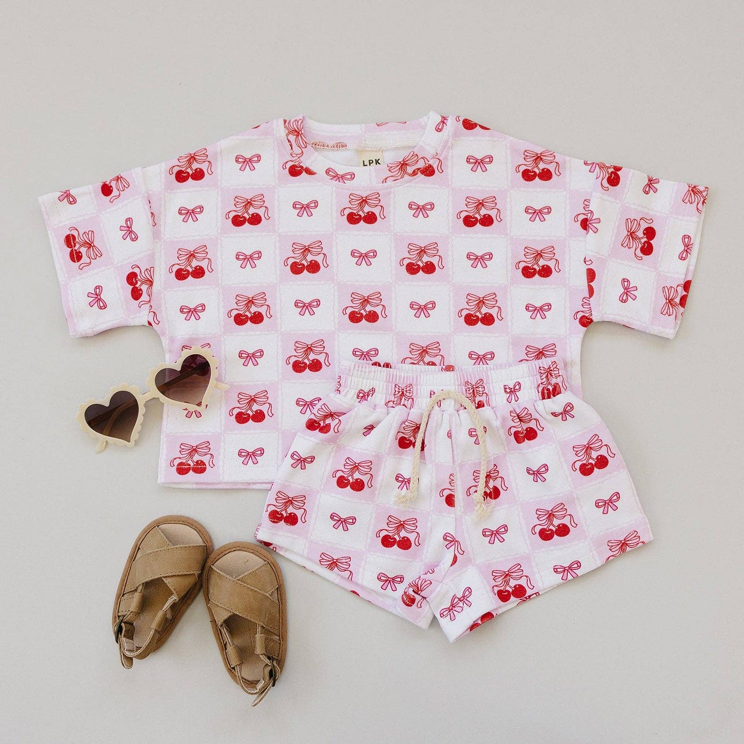 Checkered Cherry Set