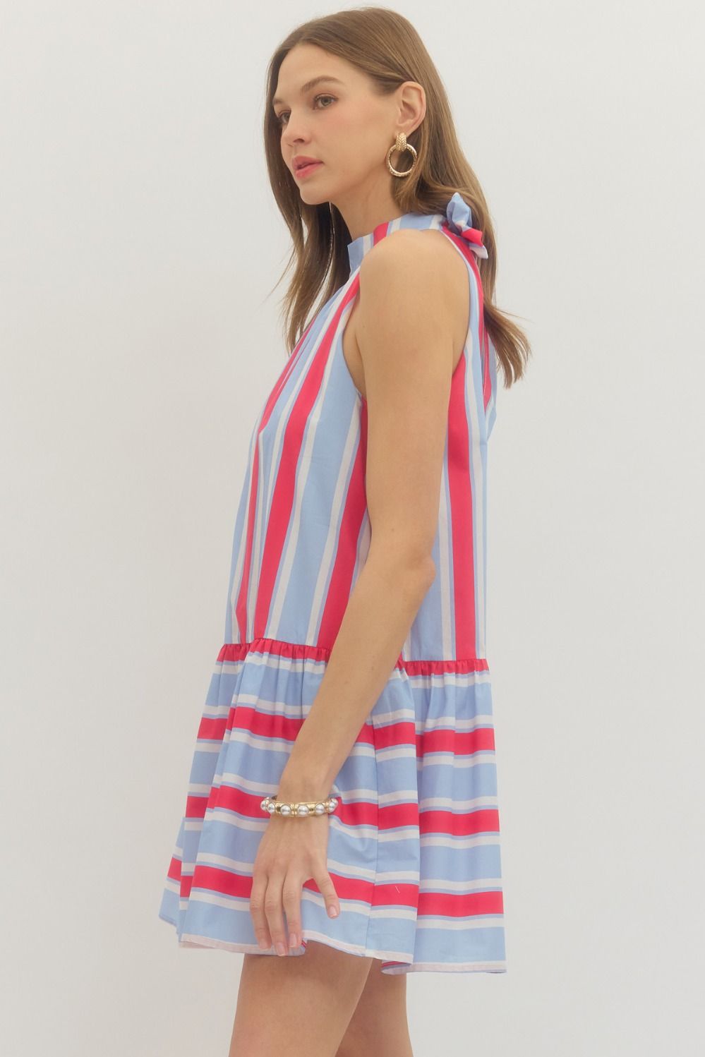 Clara Striped Dress