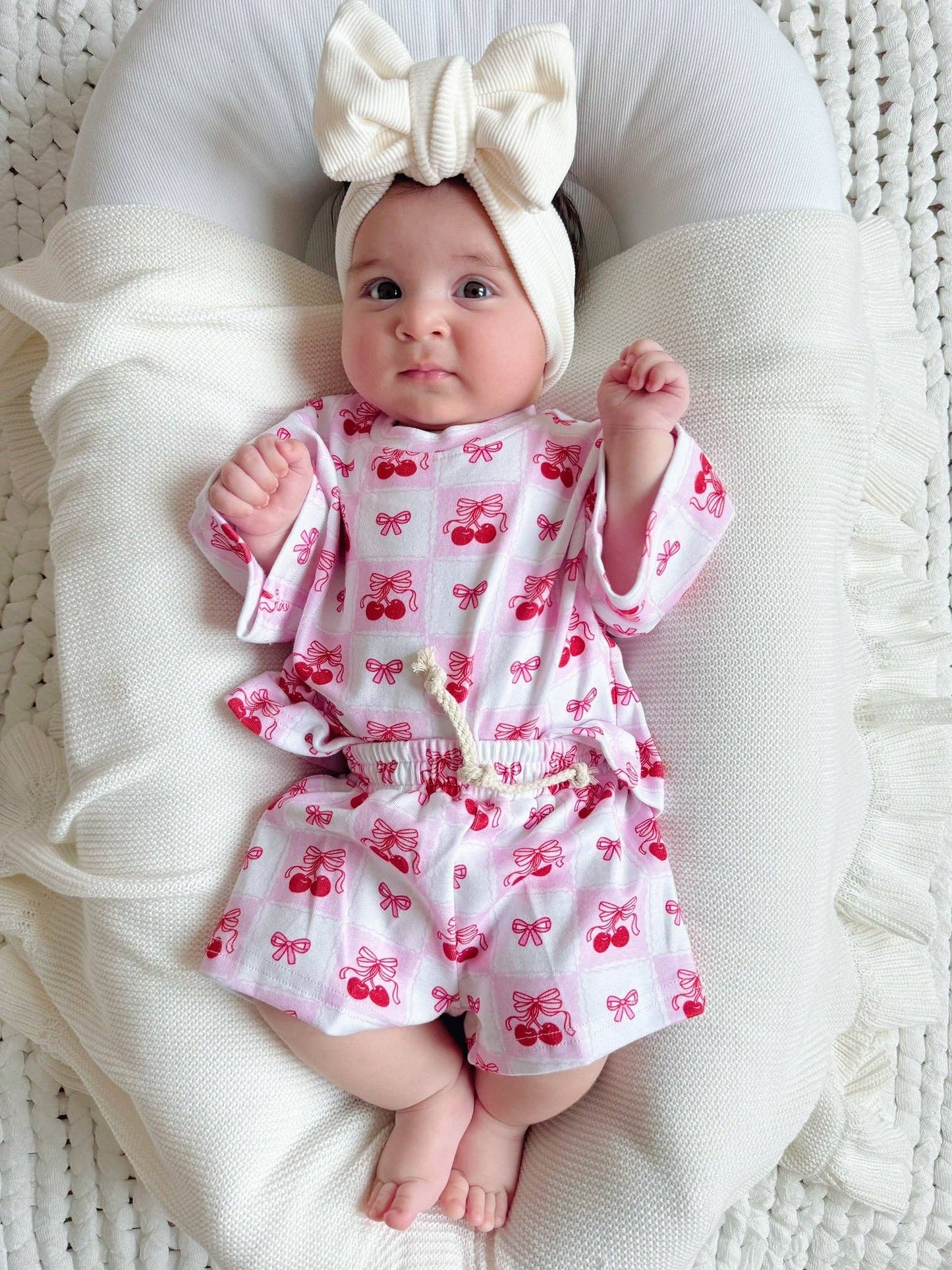 Checkered Cherry Set