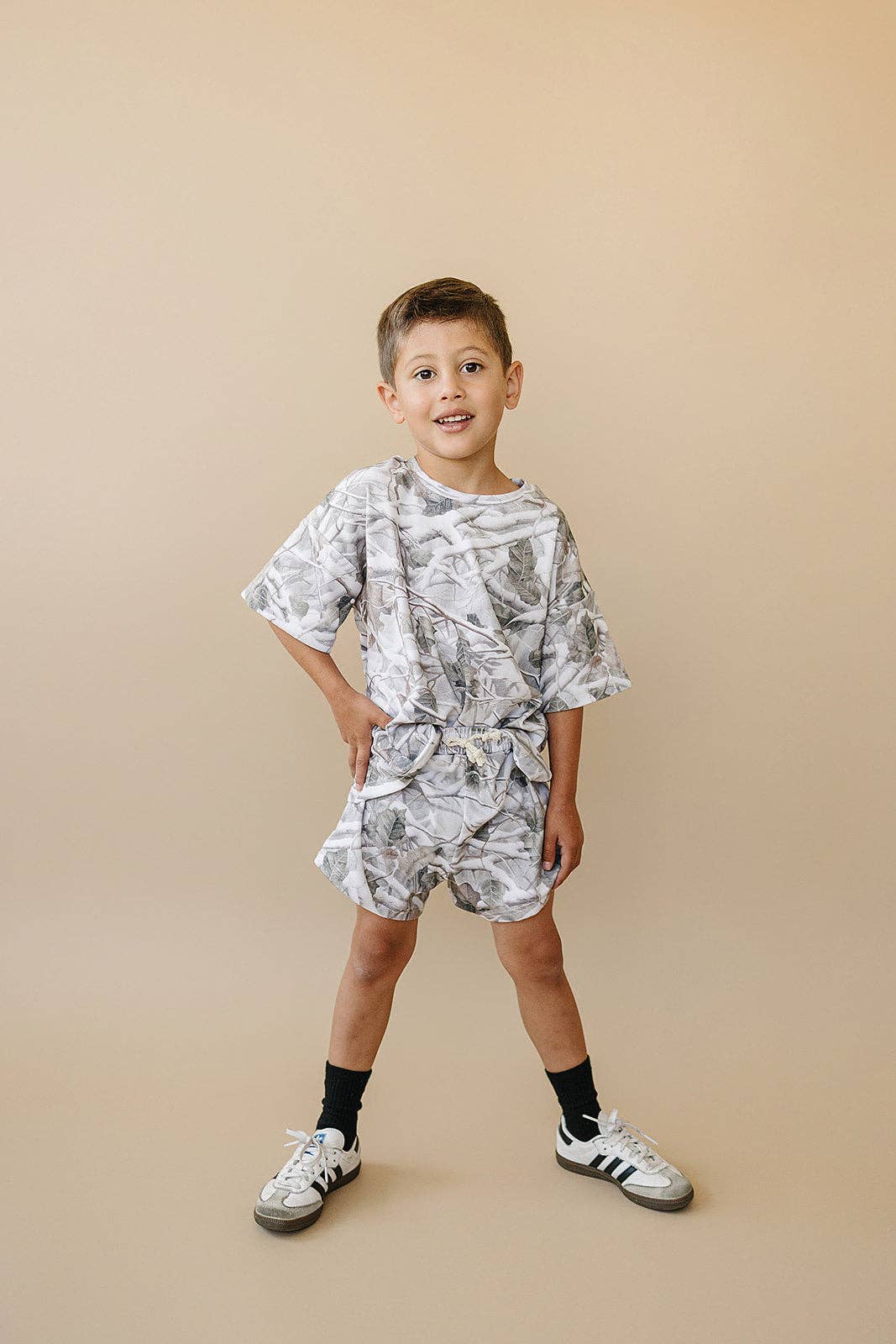 Kid’s Camo Short Set