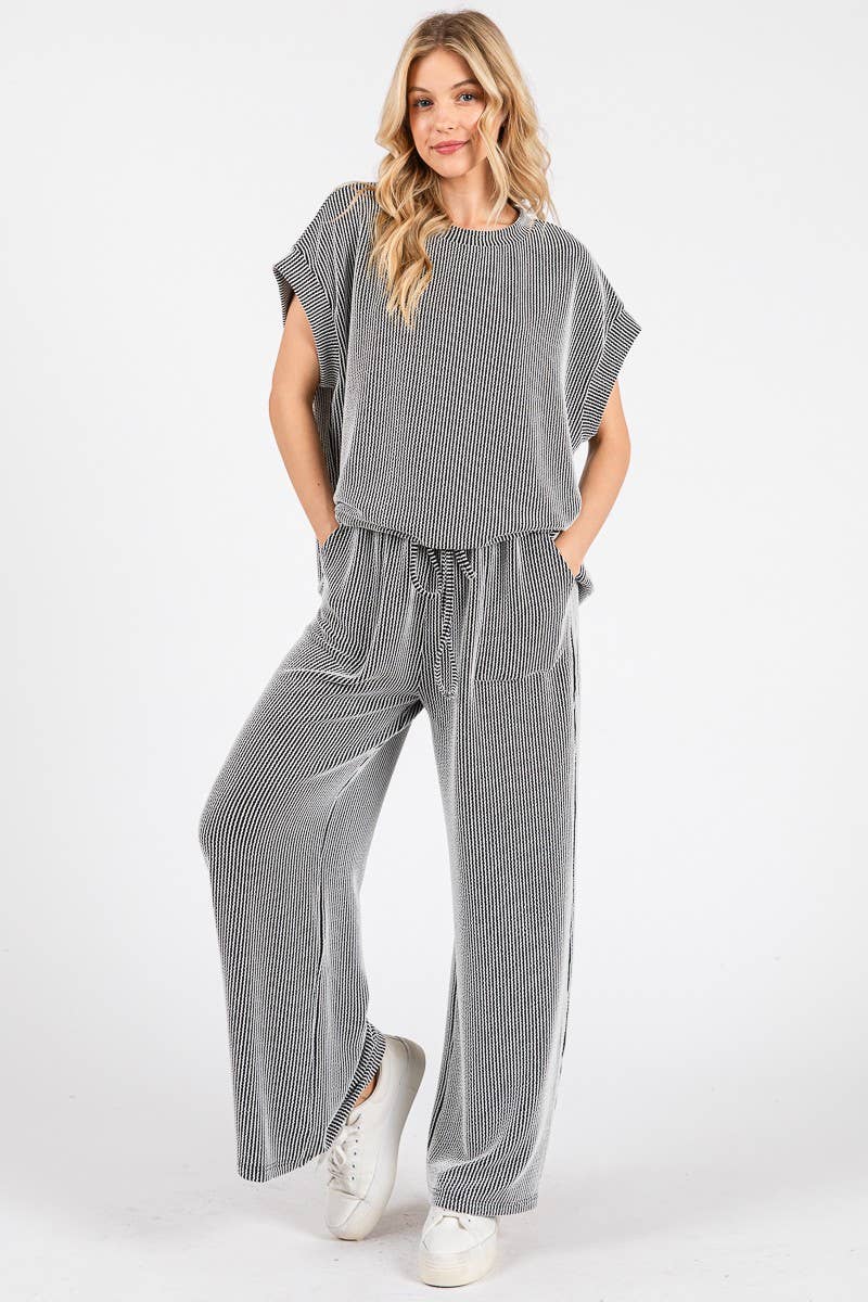Cozy Ribbed Lounge Set