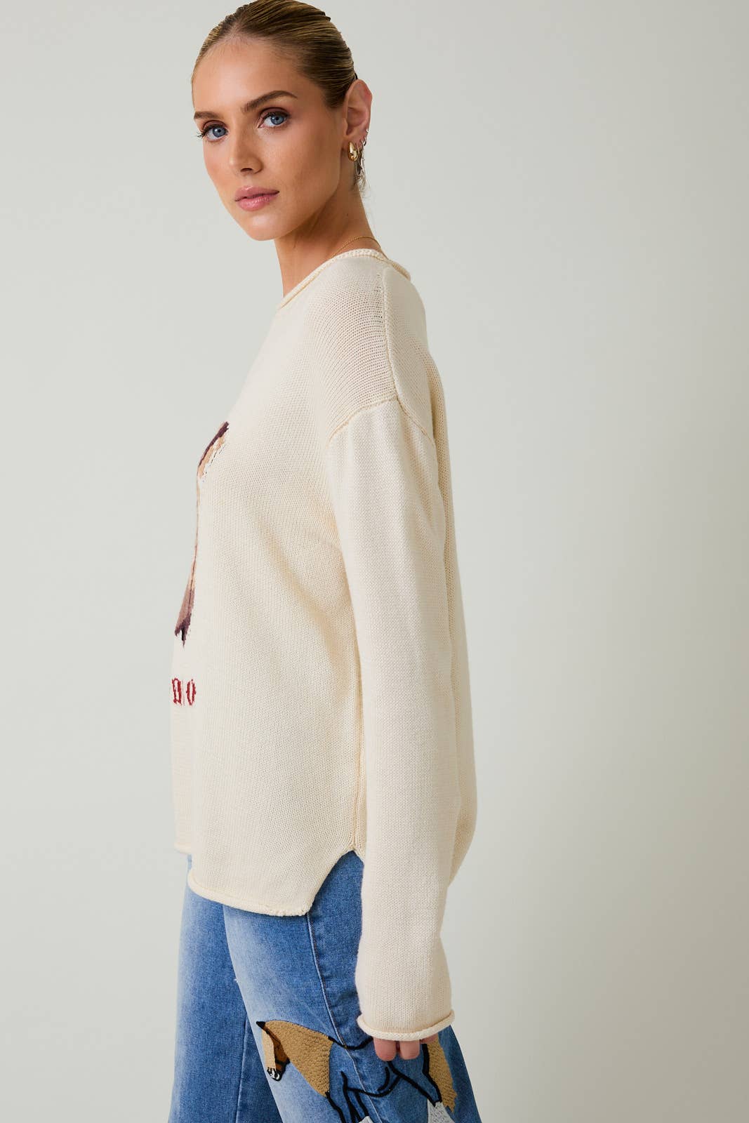 Let’s Rodeo Graphic Sweater