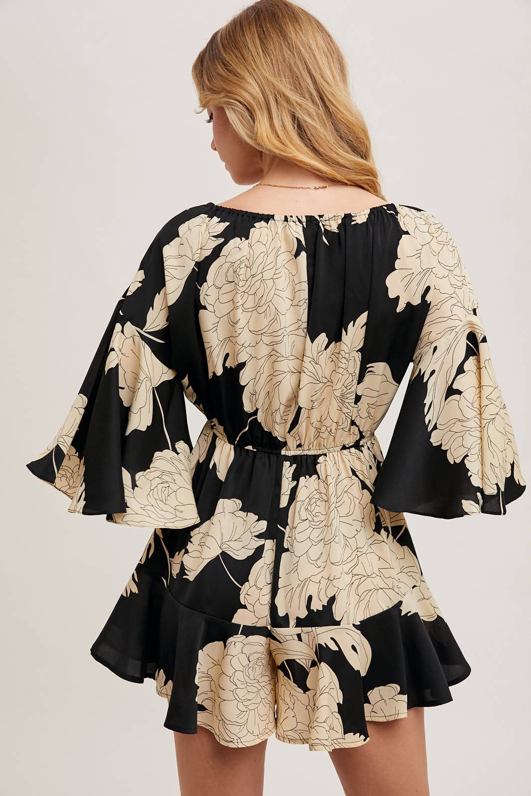 Ivory Petal Romper