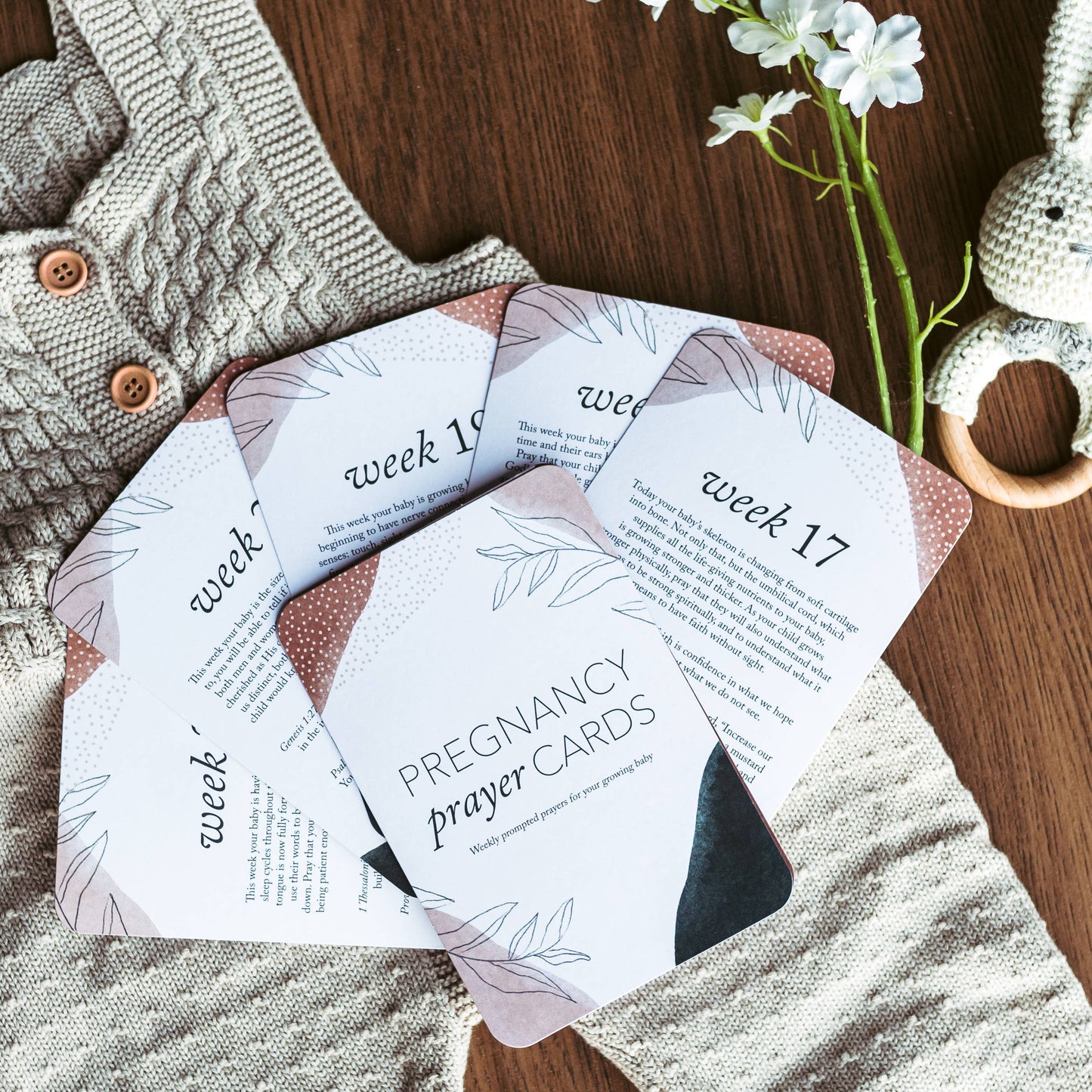 Pregnancy Prayer Cards | Expecting Mom Gift