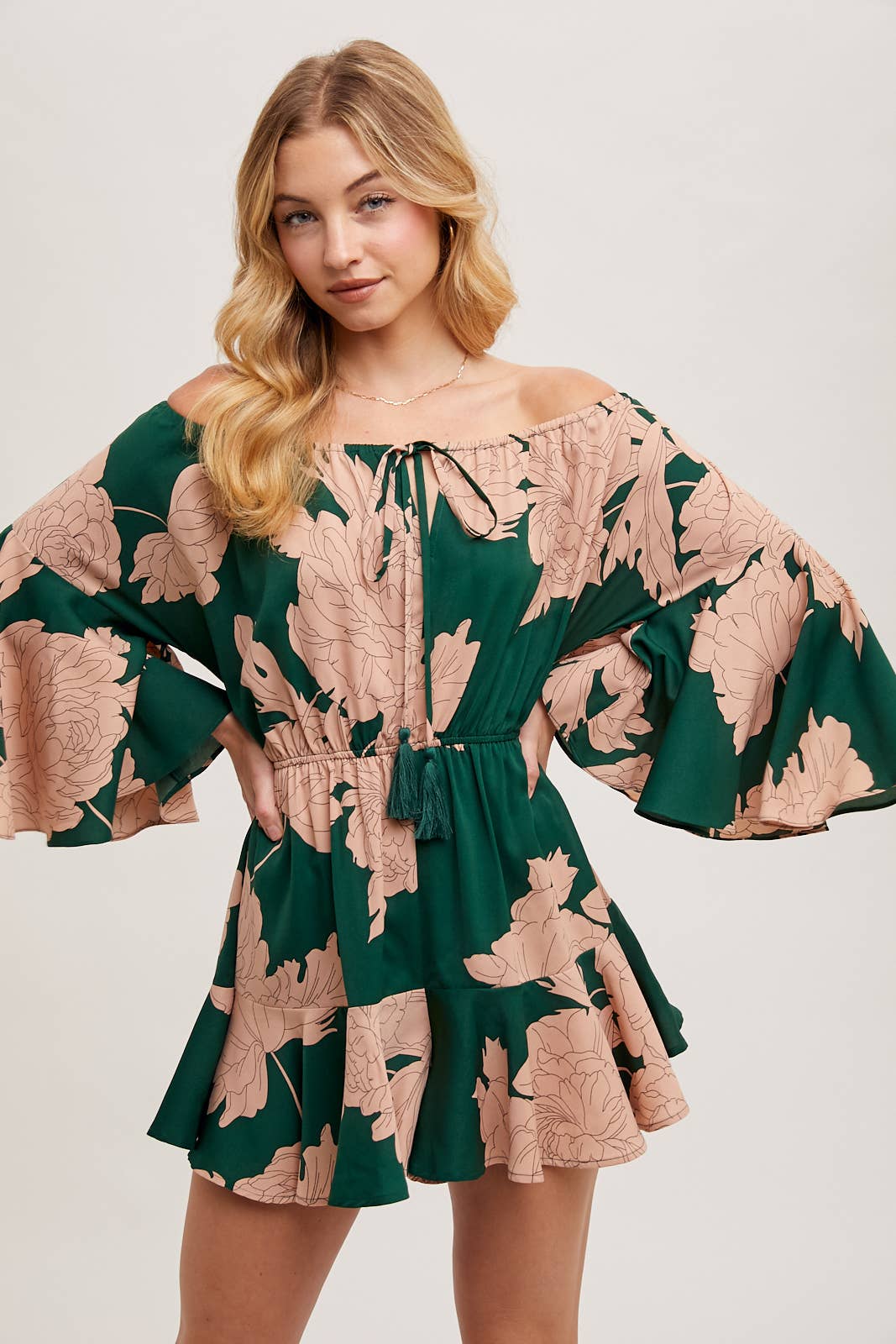 Ivory Petal Romper