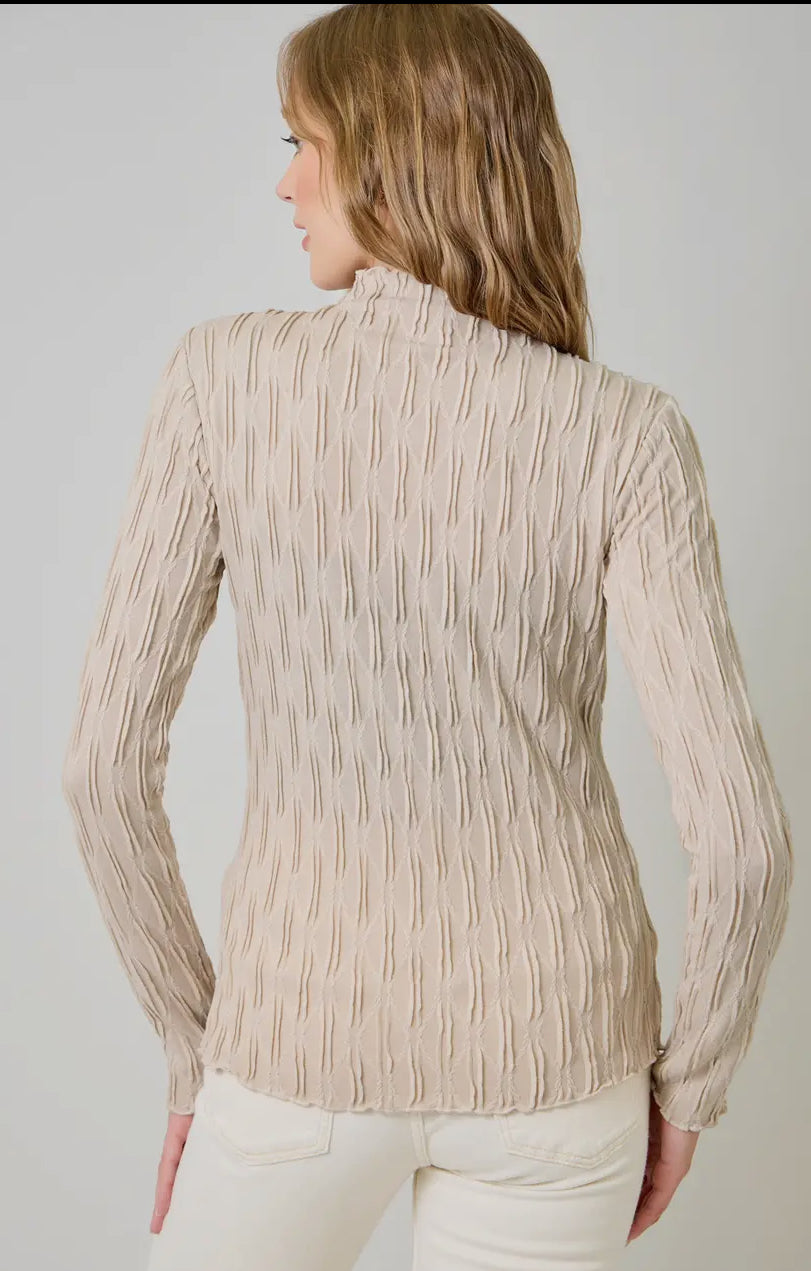 Textured Knit Top