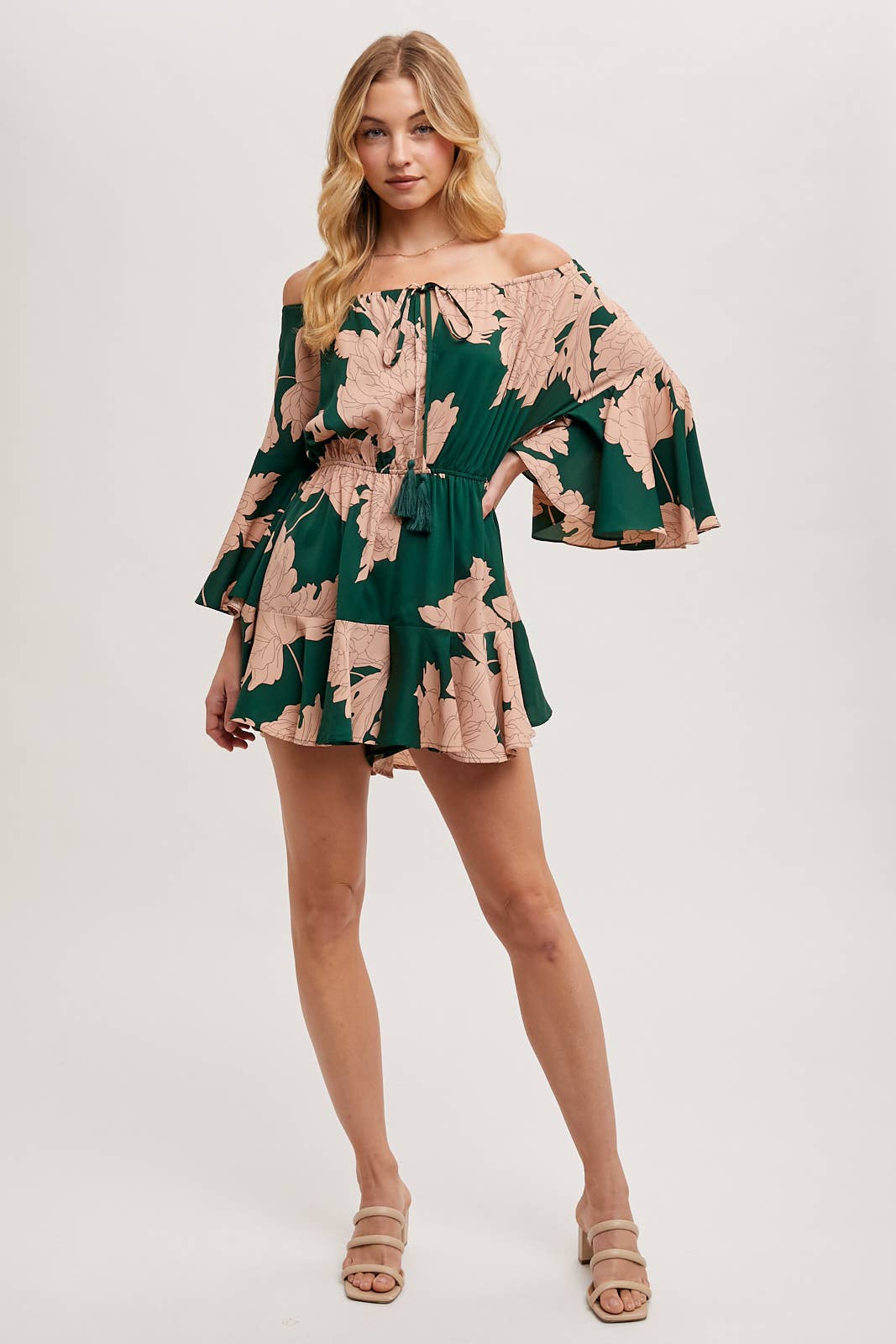 Ivory Petal Romper