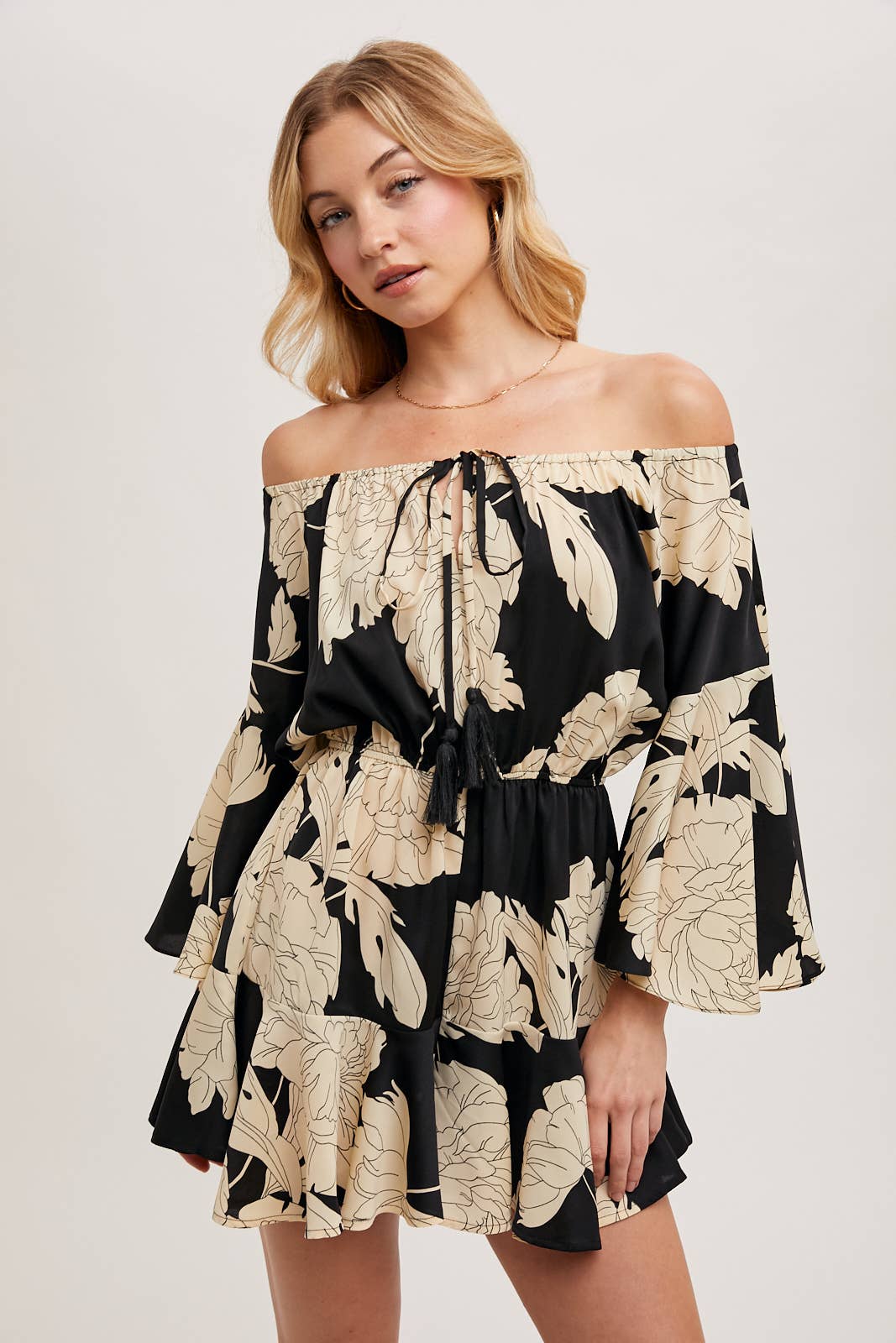Ivory Petal Romper