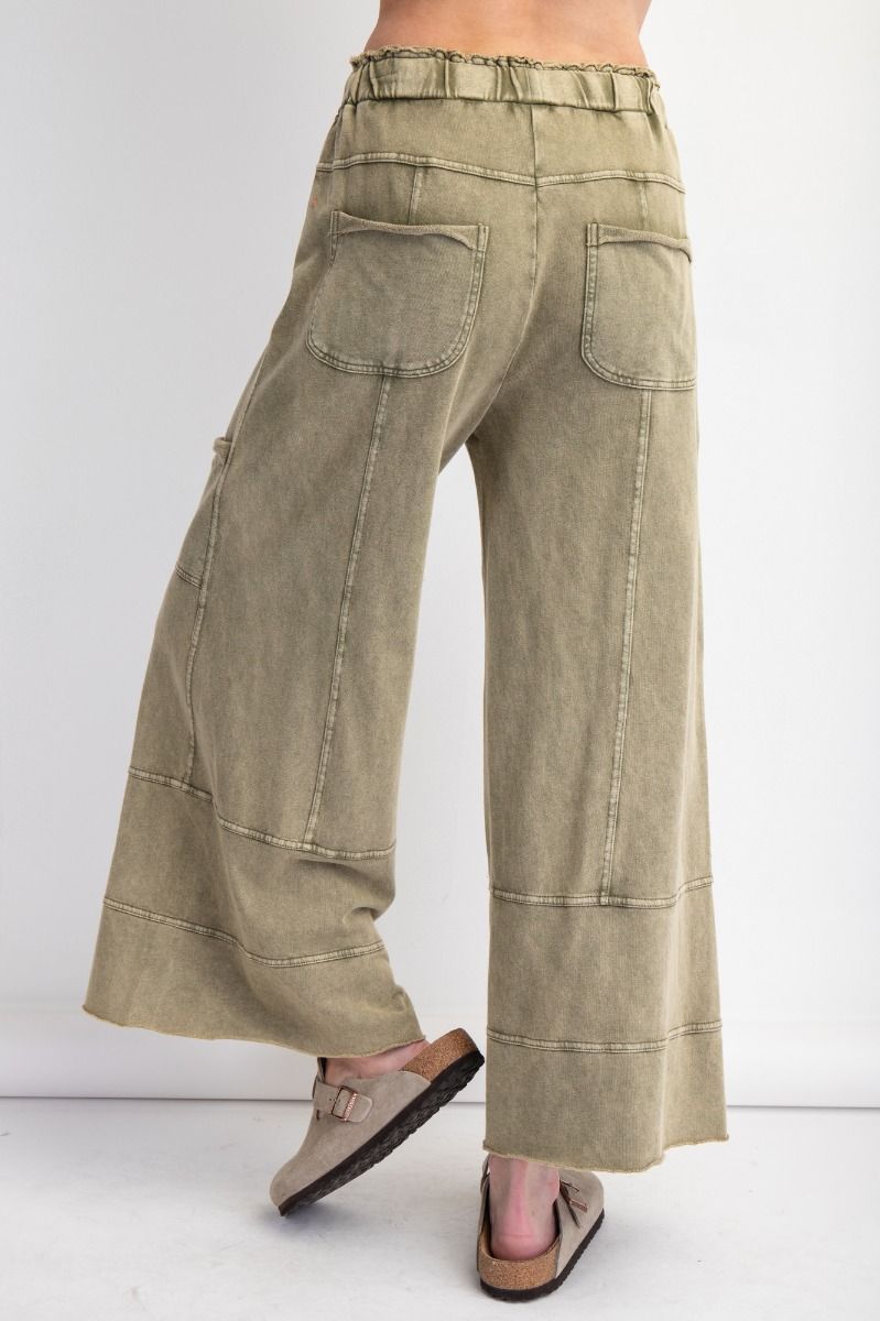 Cargo Comfy Pants - Olive