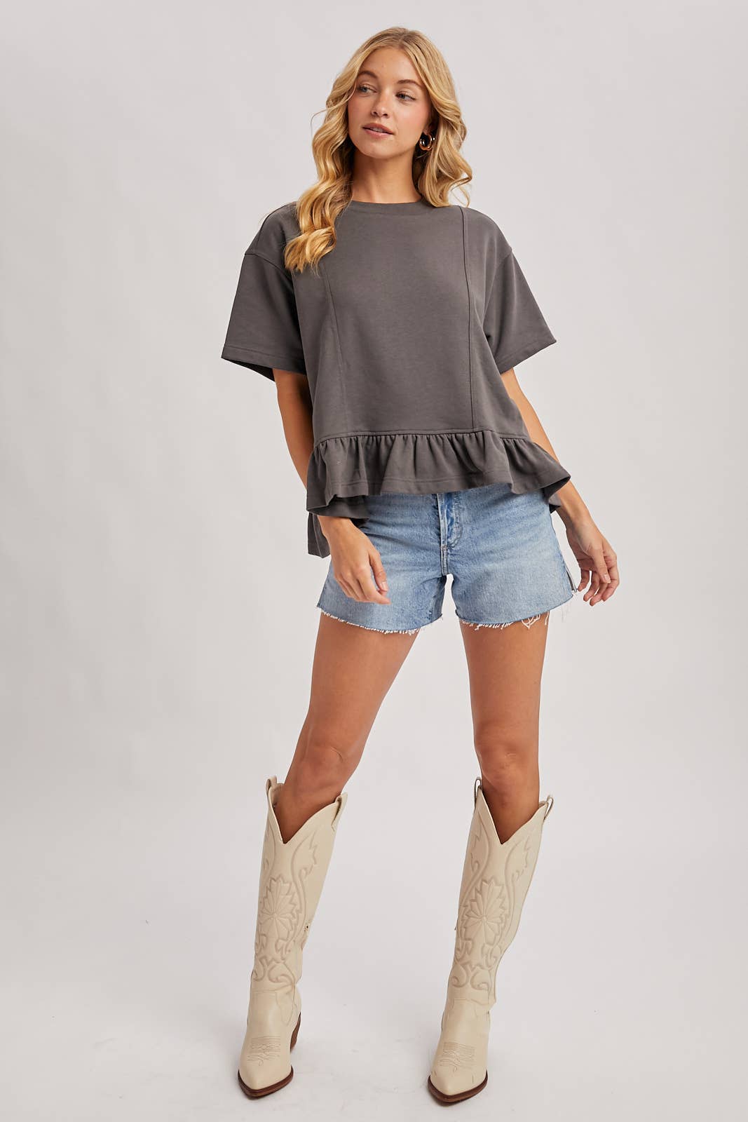 Peplum Chic Top