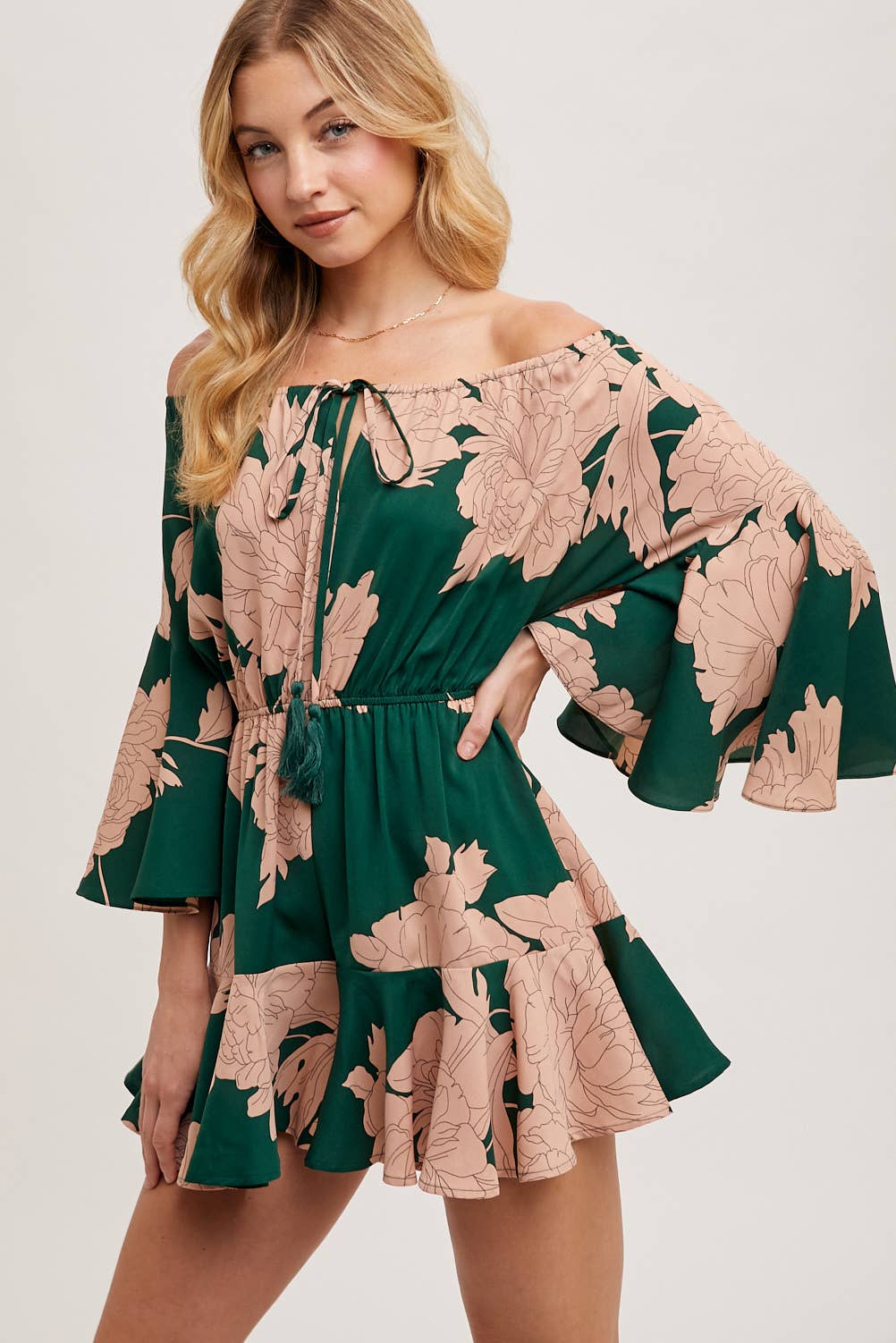 Ivory Petal Romper