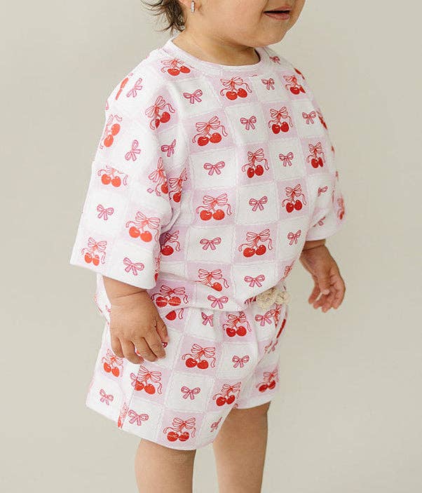 Checkered Cherry Set