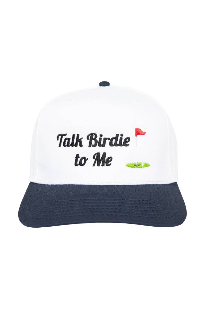 Talk Birdie To Me Men's Trucker Hats Vintage
