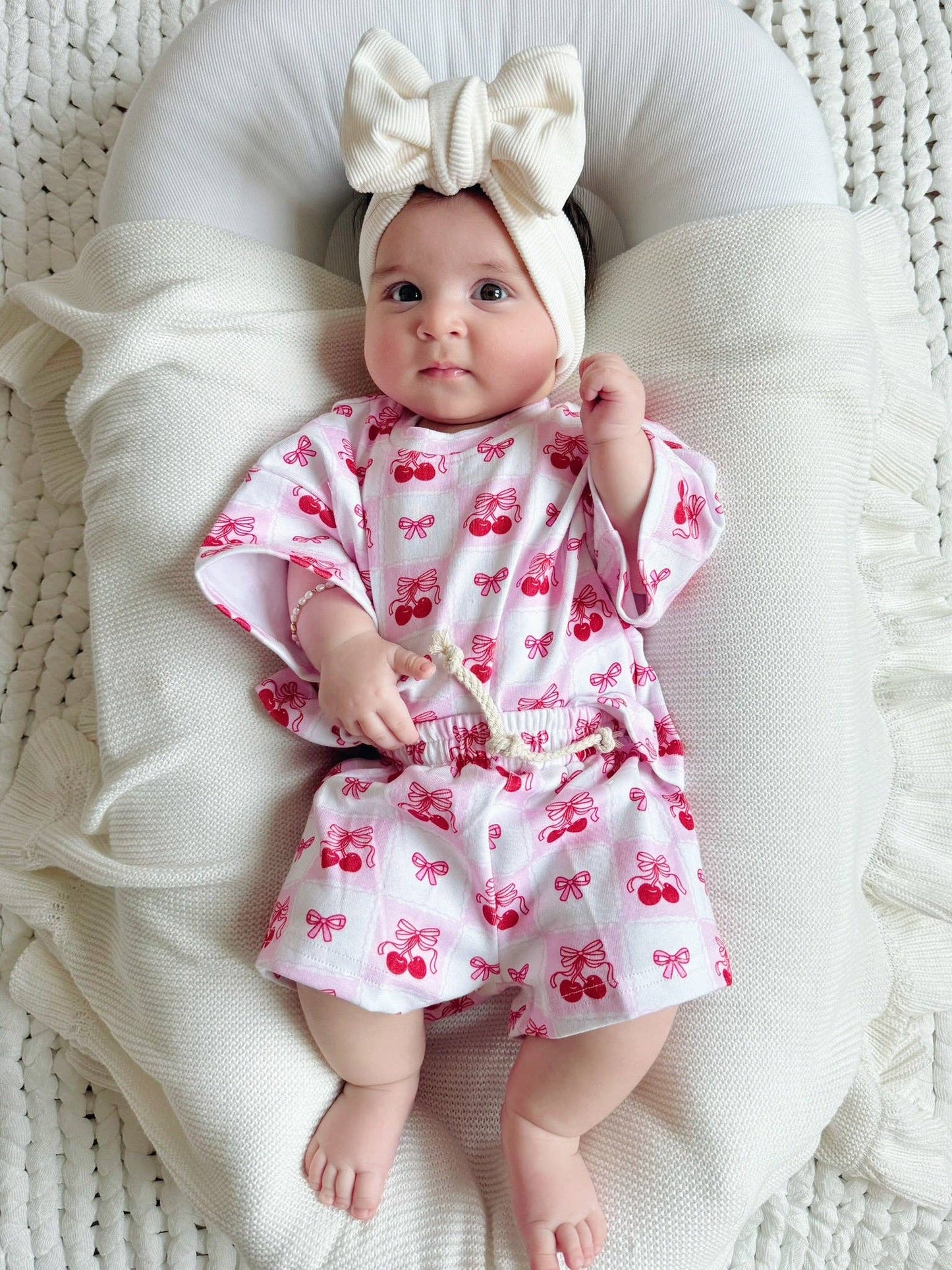 Checkered Cherry Set