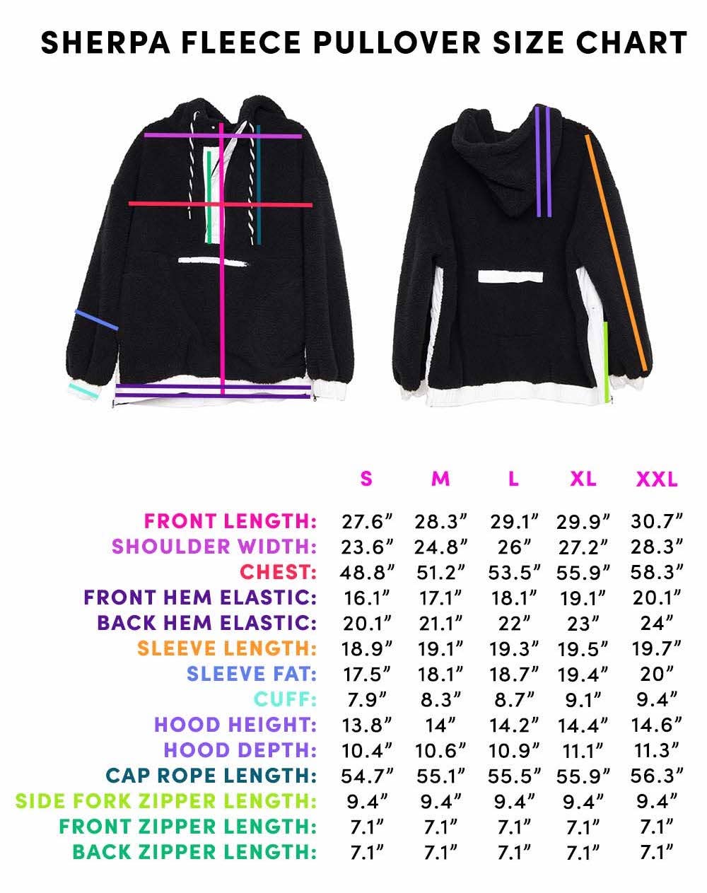 Pink Sherpa Pullover