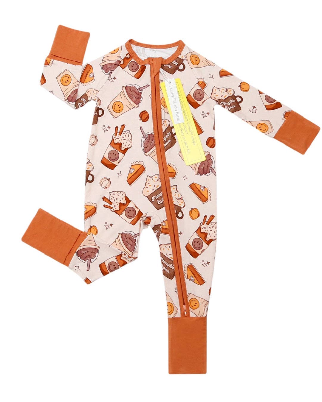 Pumpkin Spice Cutie Bamboo Zippy