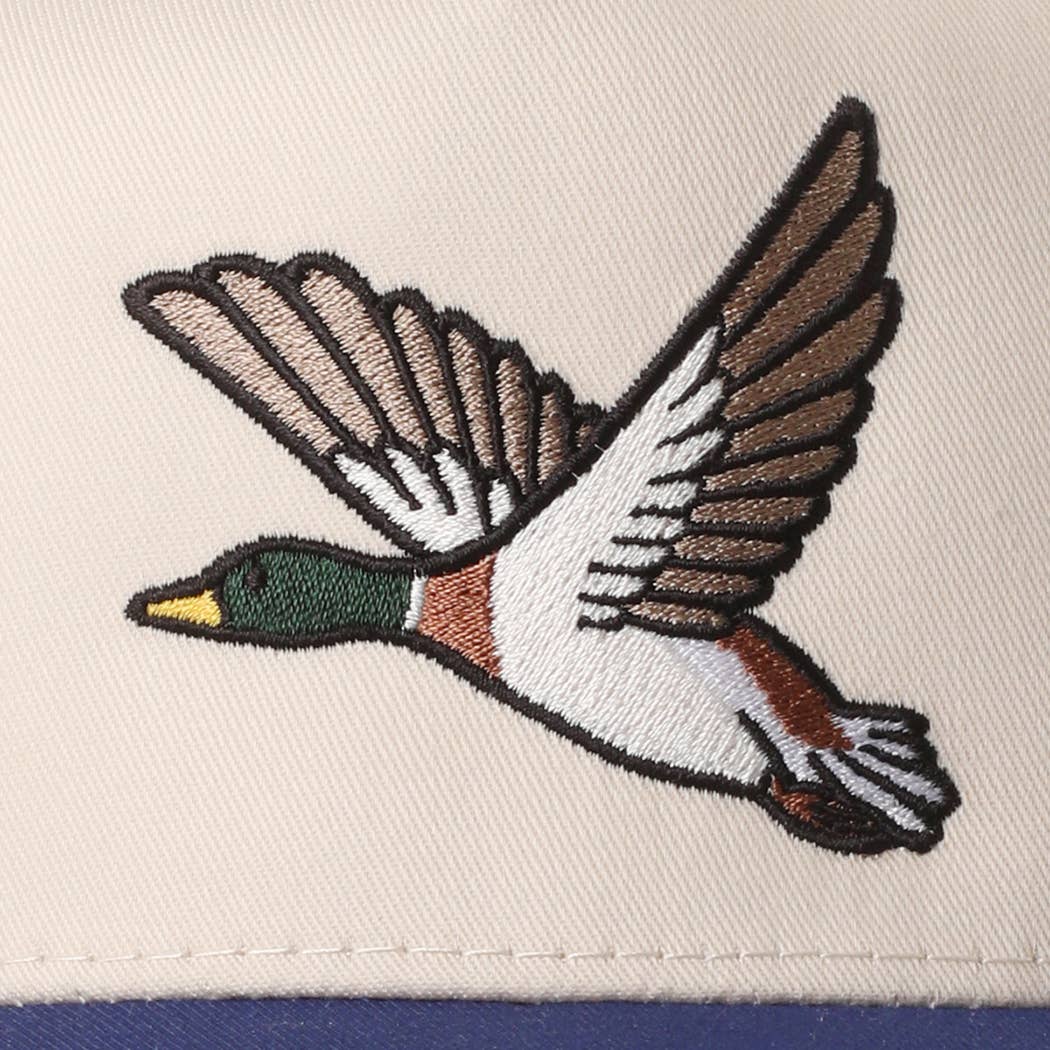 Flying Mallard Embroidered Hat