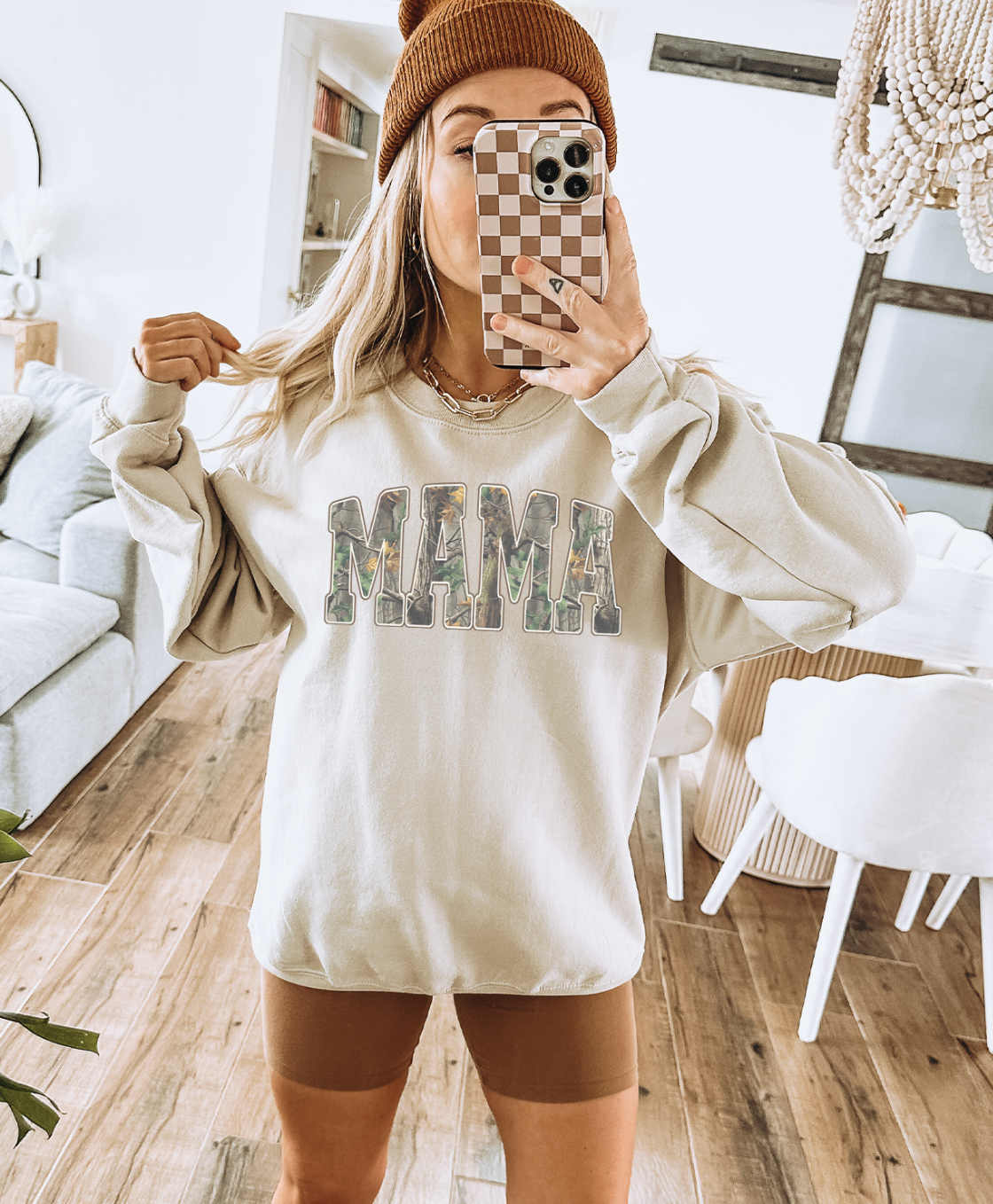 Camo MAMA Tee