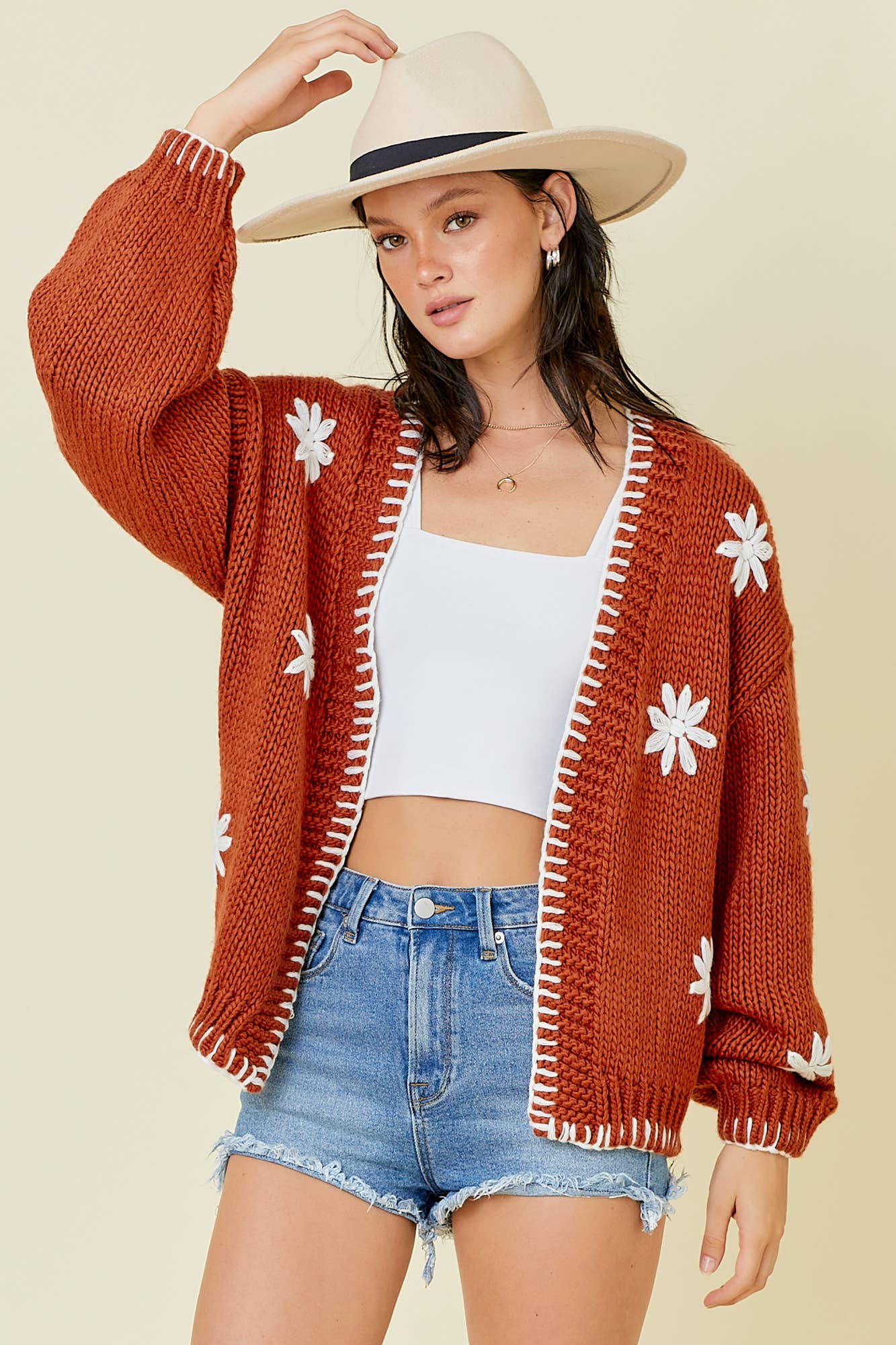 Floral Cozy Cardi