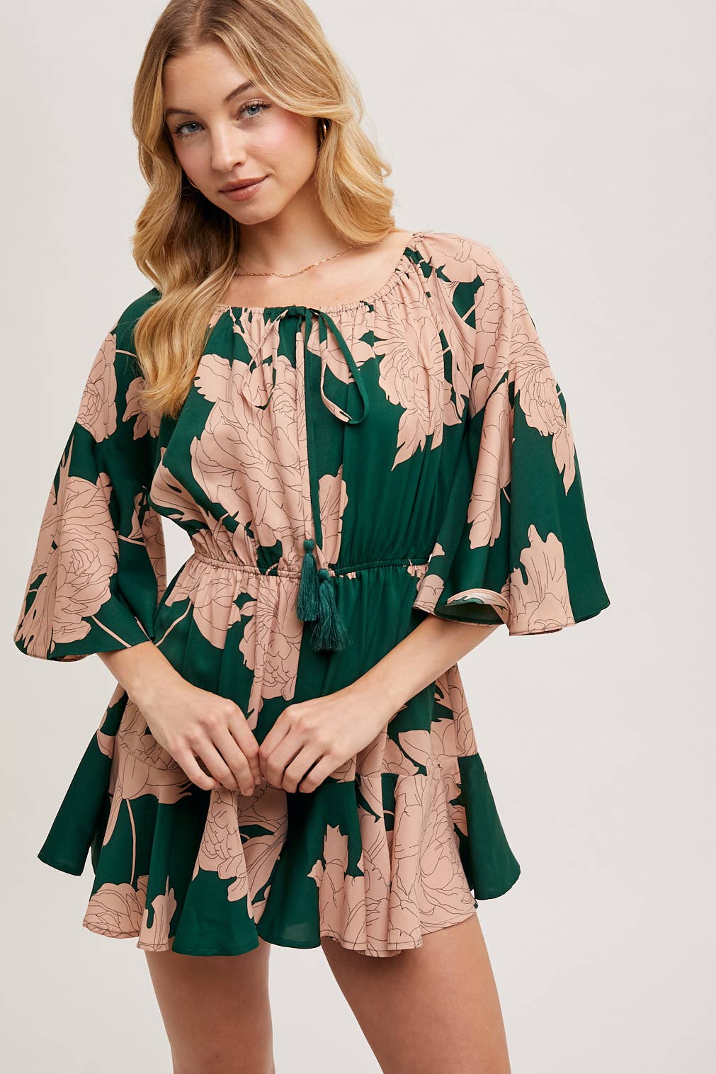 Ivory Petal Romper