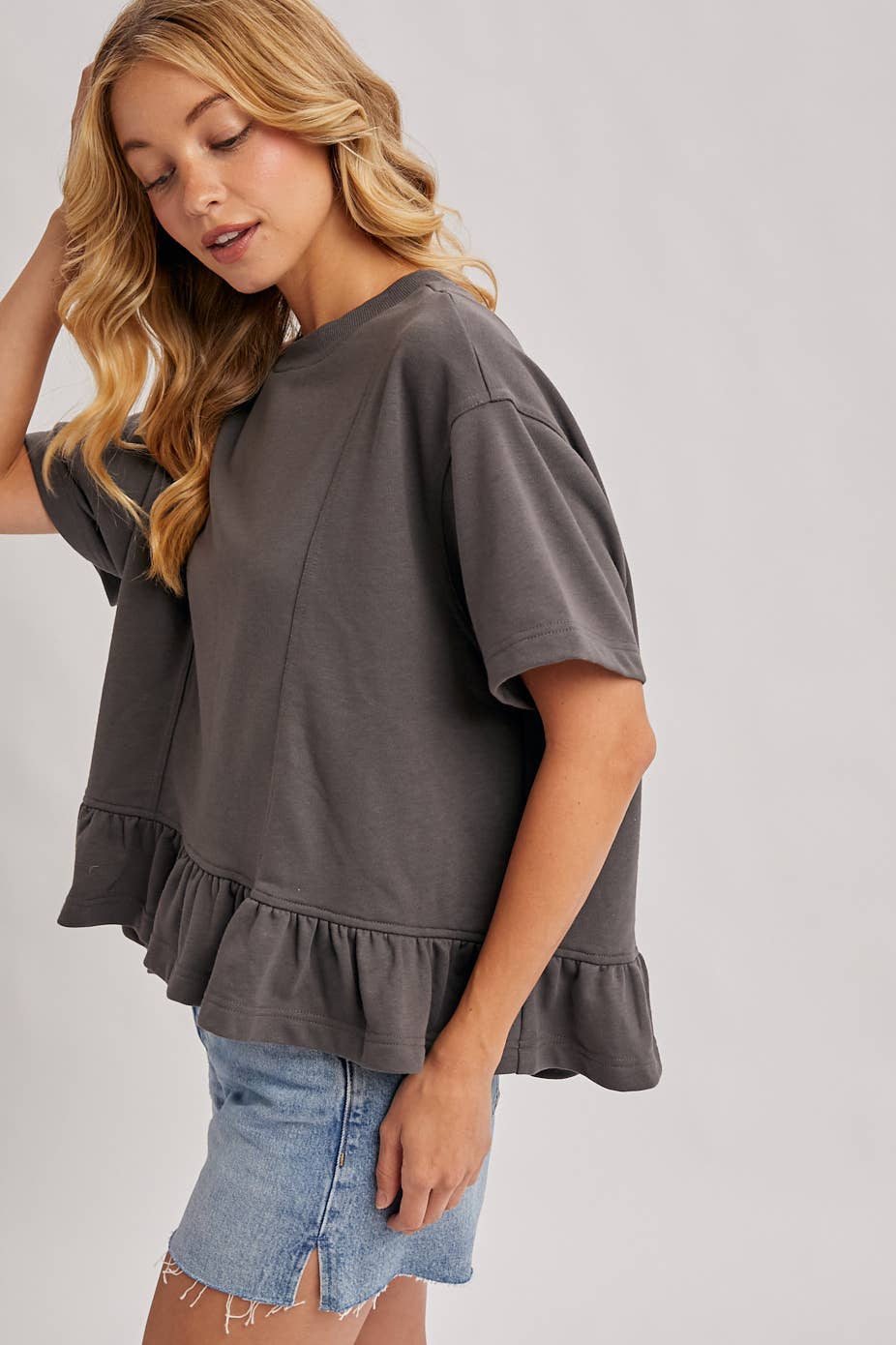 Peplum Chic Top