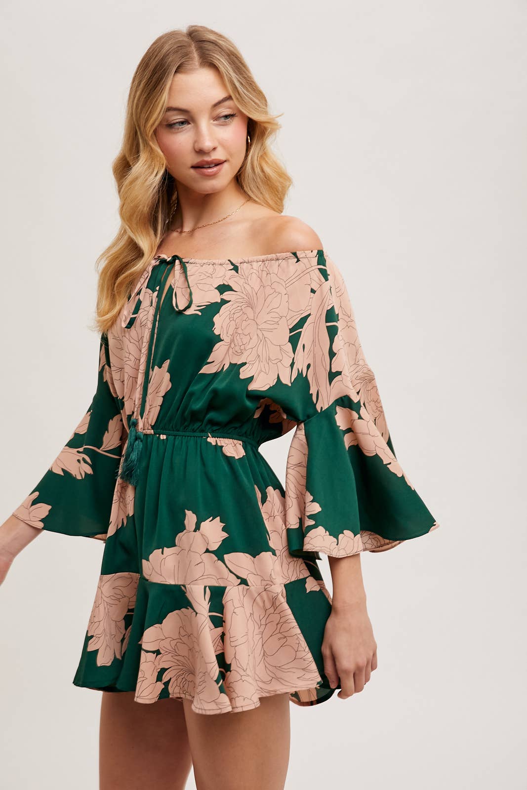 Ivory Petal Romper