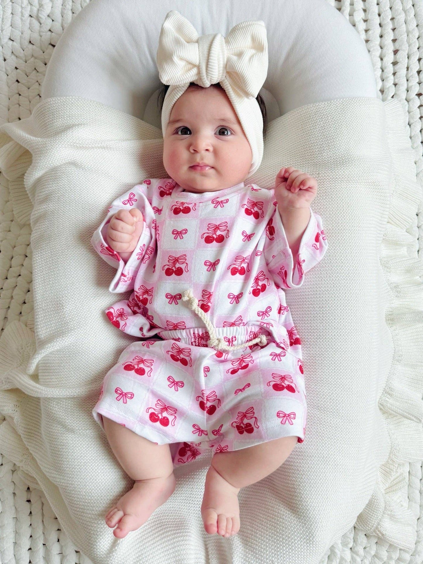 Checkered Cherry Set