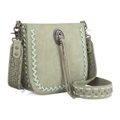 Montana West Western Concho Crossbody
