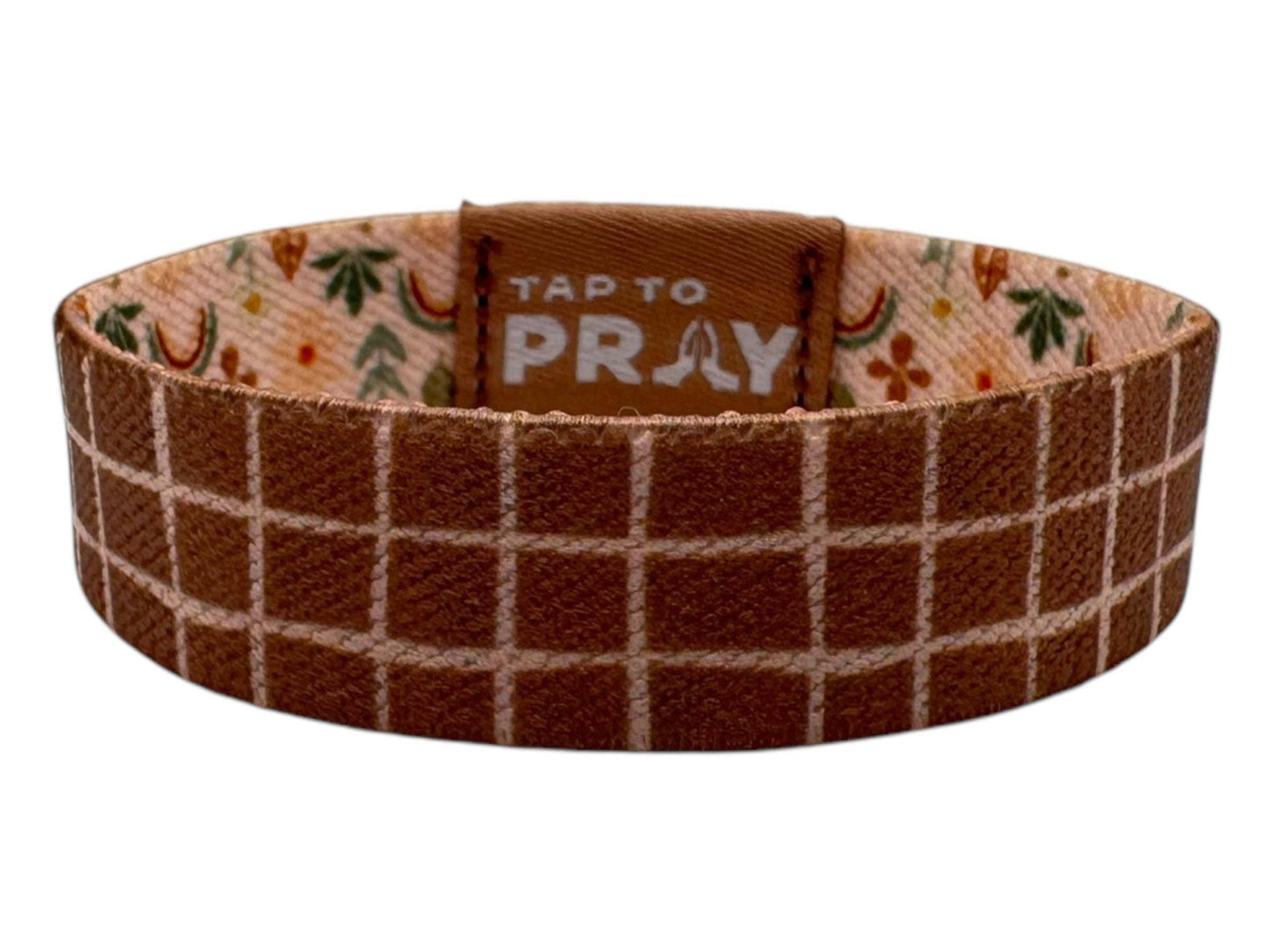 Tap To Pray™ Wristband - Prairie & Plaid