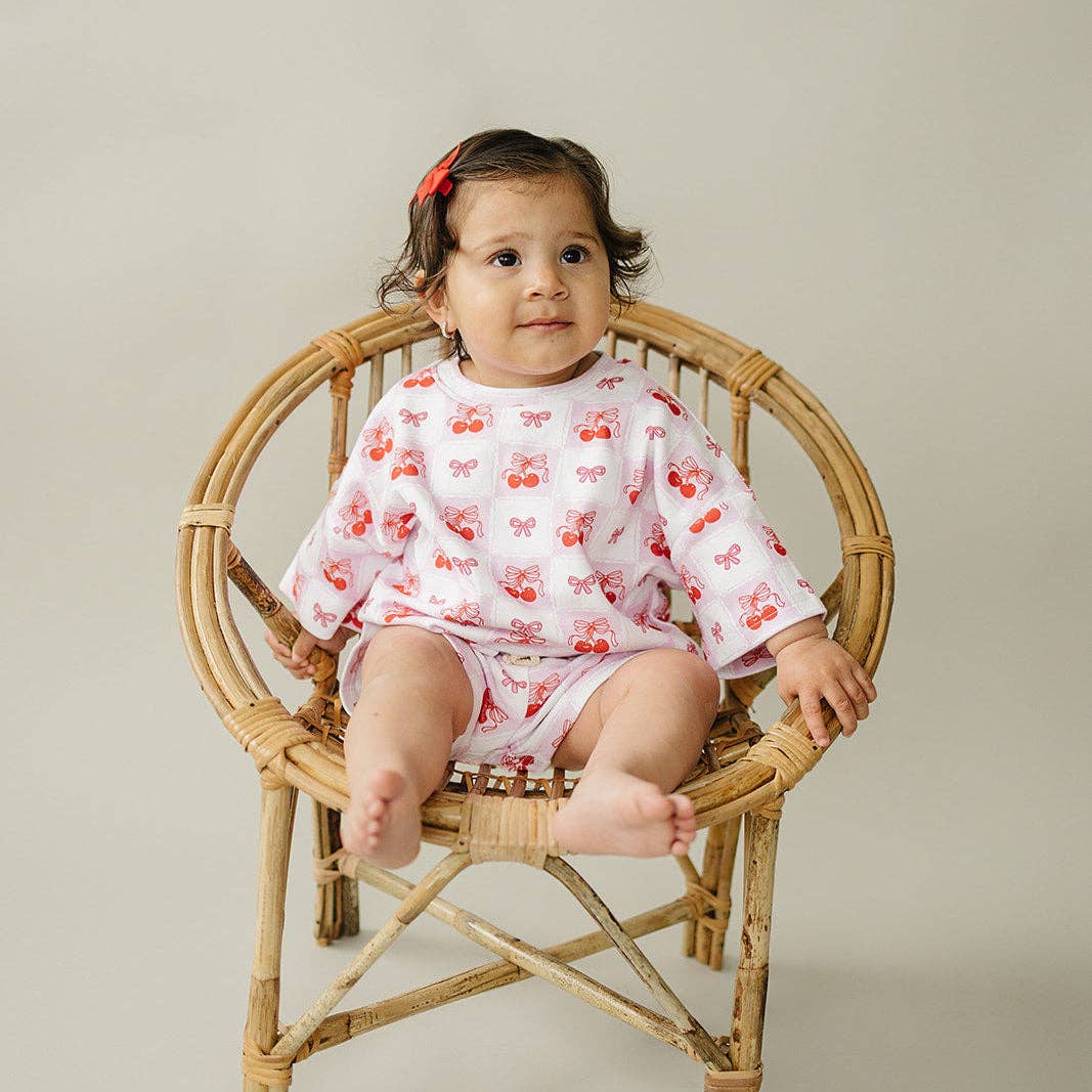 Checkered Cherry Set