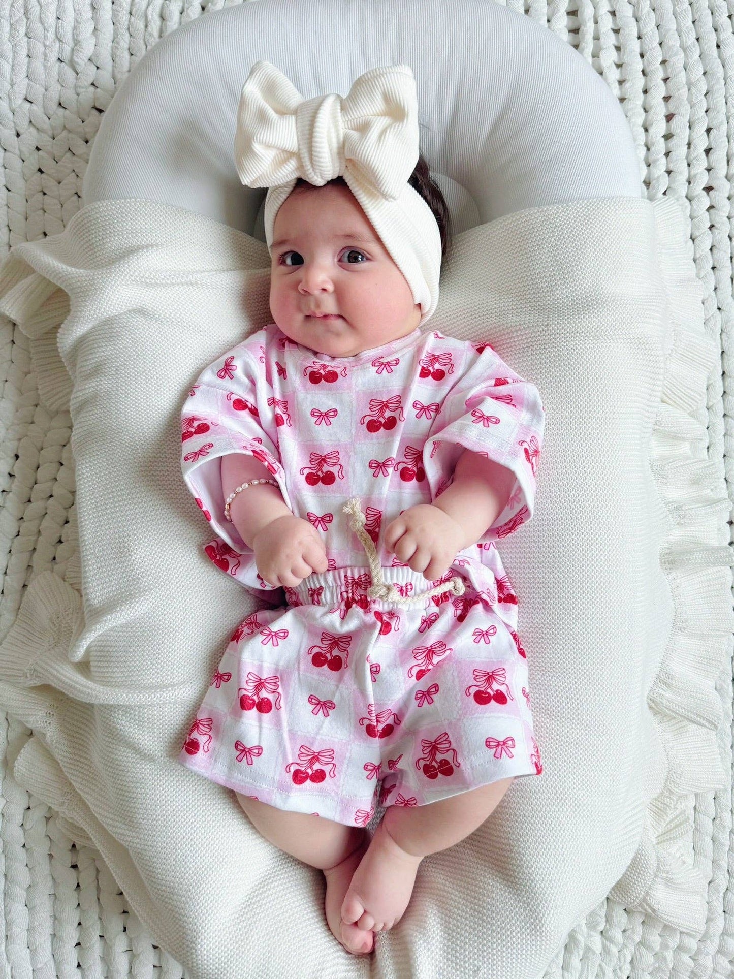 Checkered Cherry Set