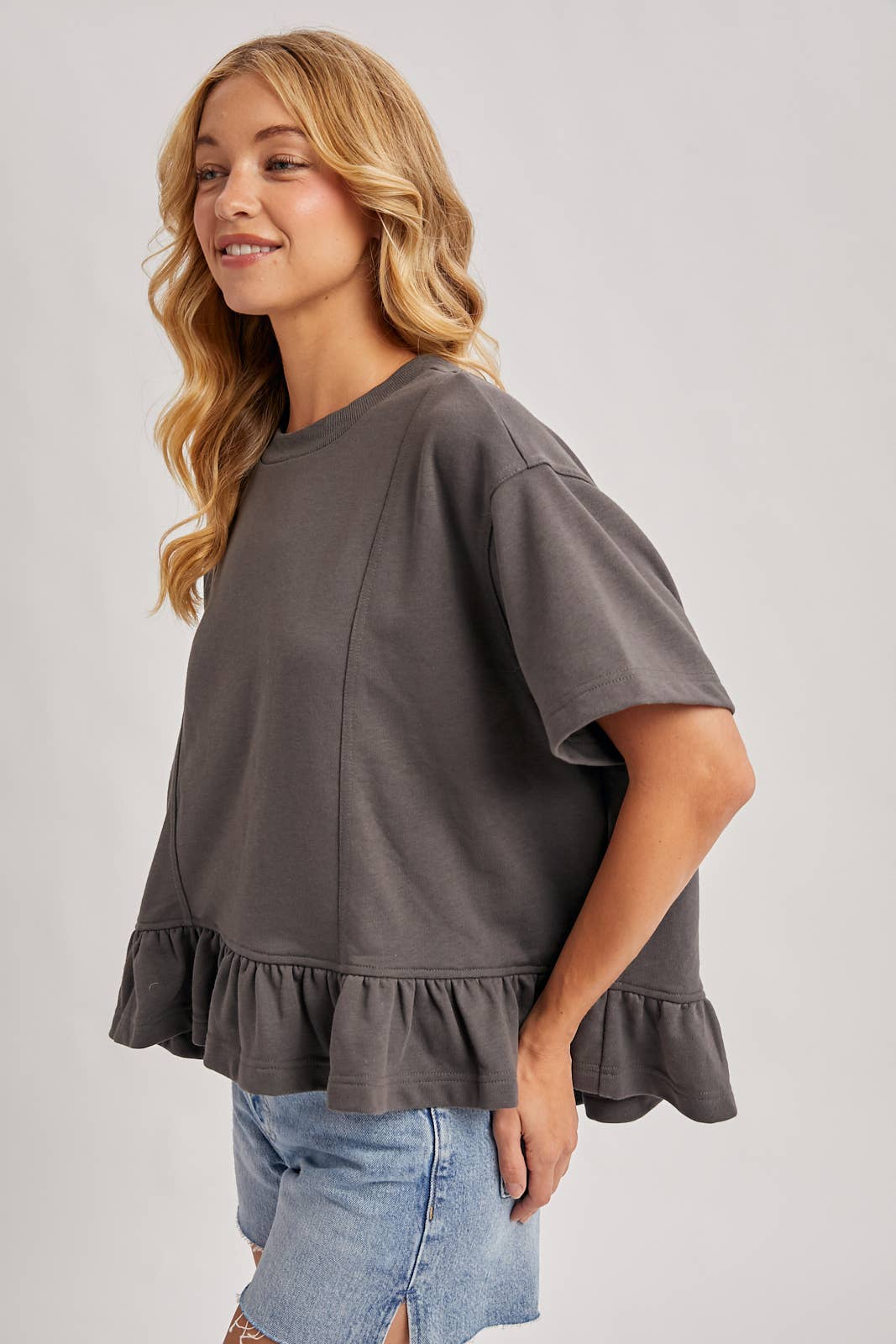 Peplum Chic Top