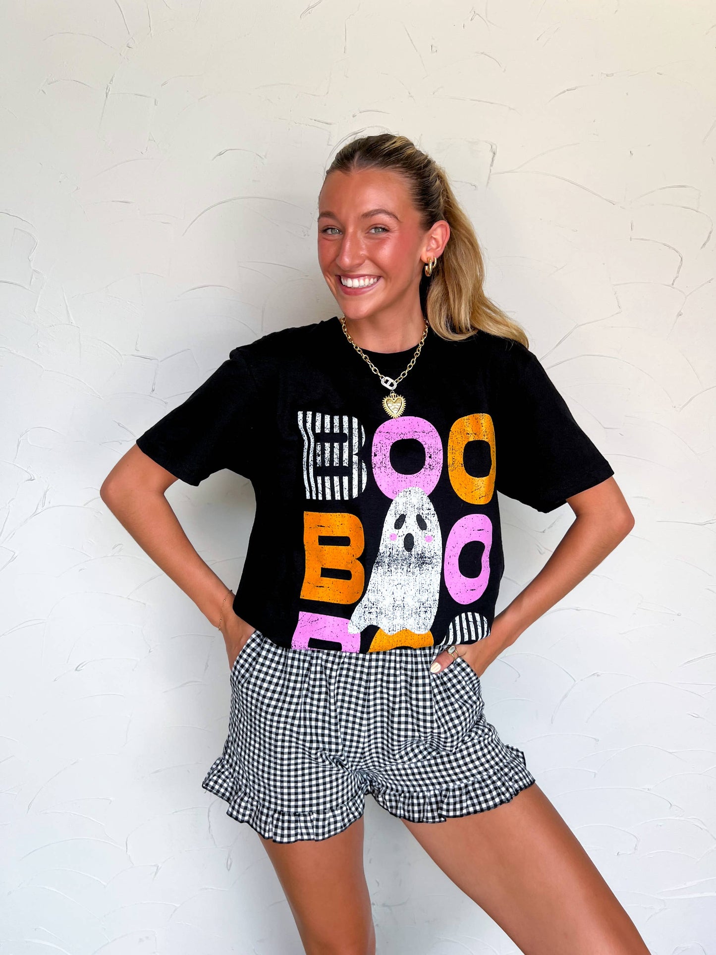 Boo Stacked Tee