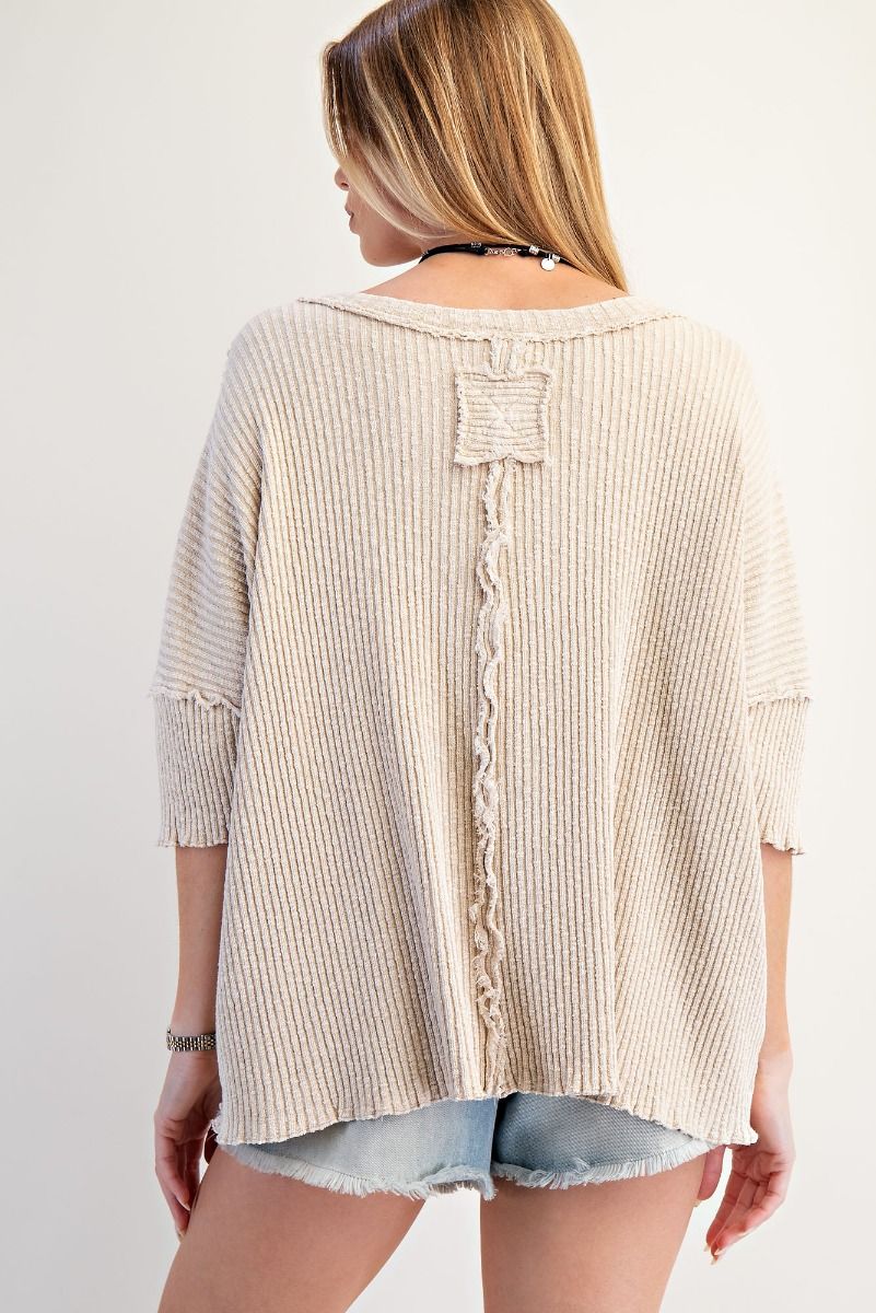 Cozy Cute Textured Top