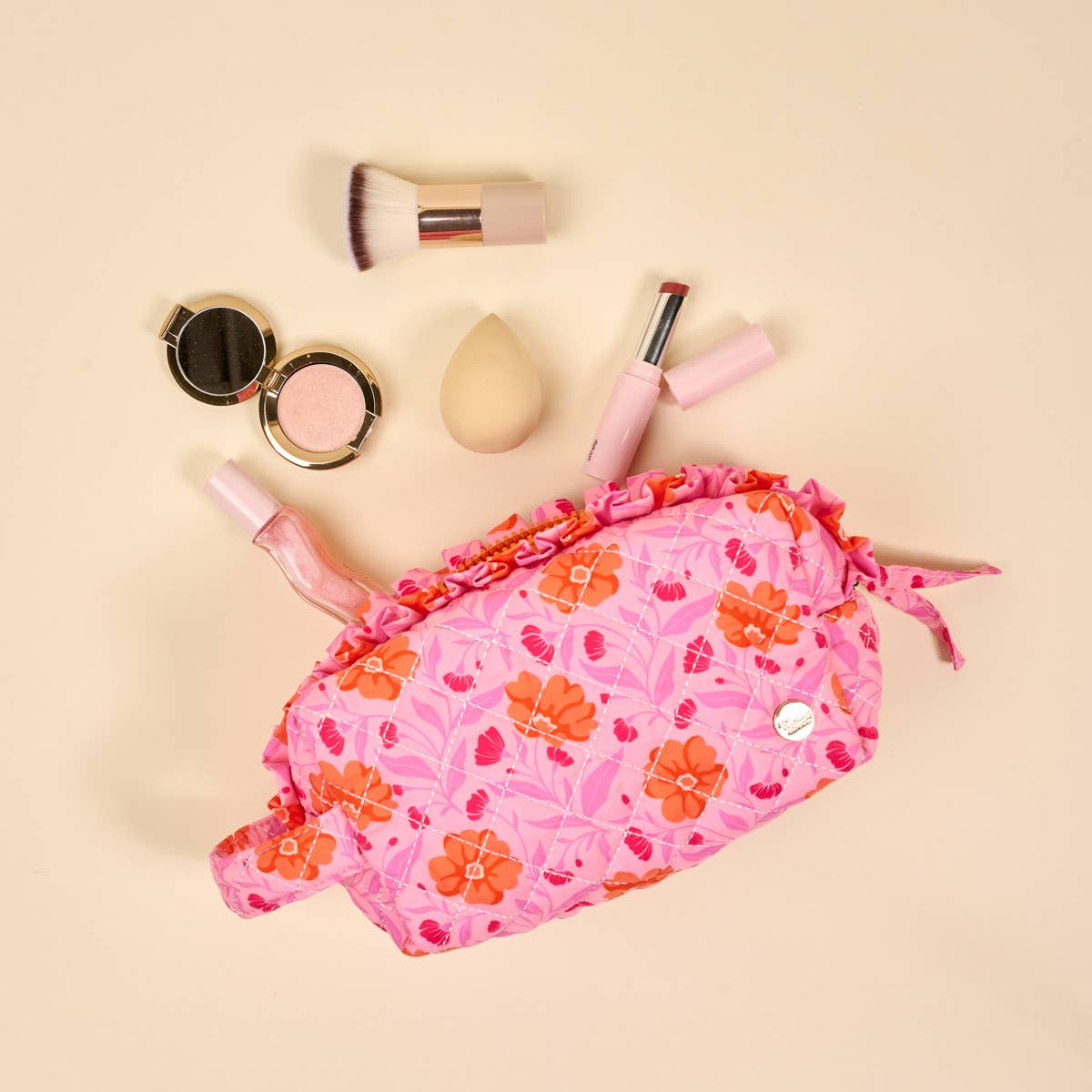 Poppin’ Petals Cosmetic Bag