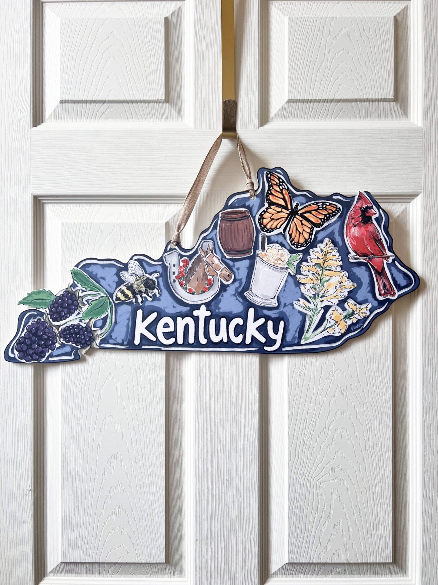 Kentucky Favorites Door Hanger