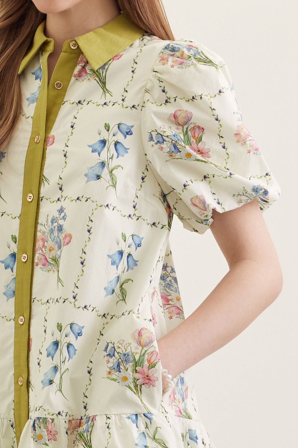 Spring Please Collared Mini