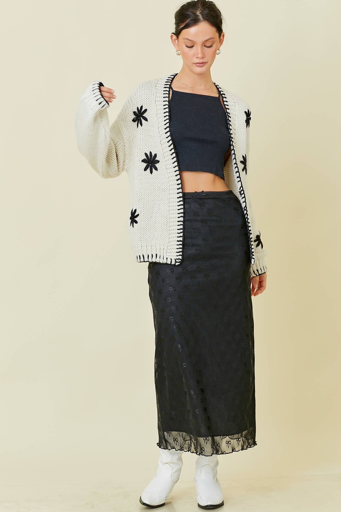 Floral Cozy Cardi