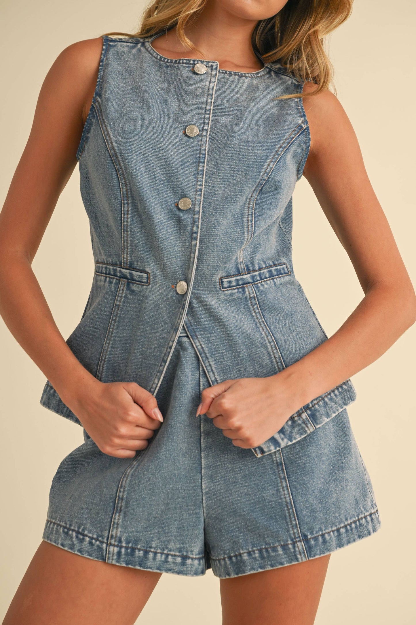 Broadway Nights Denim Set