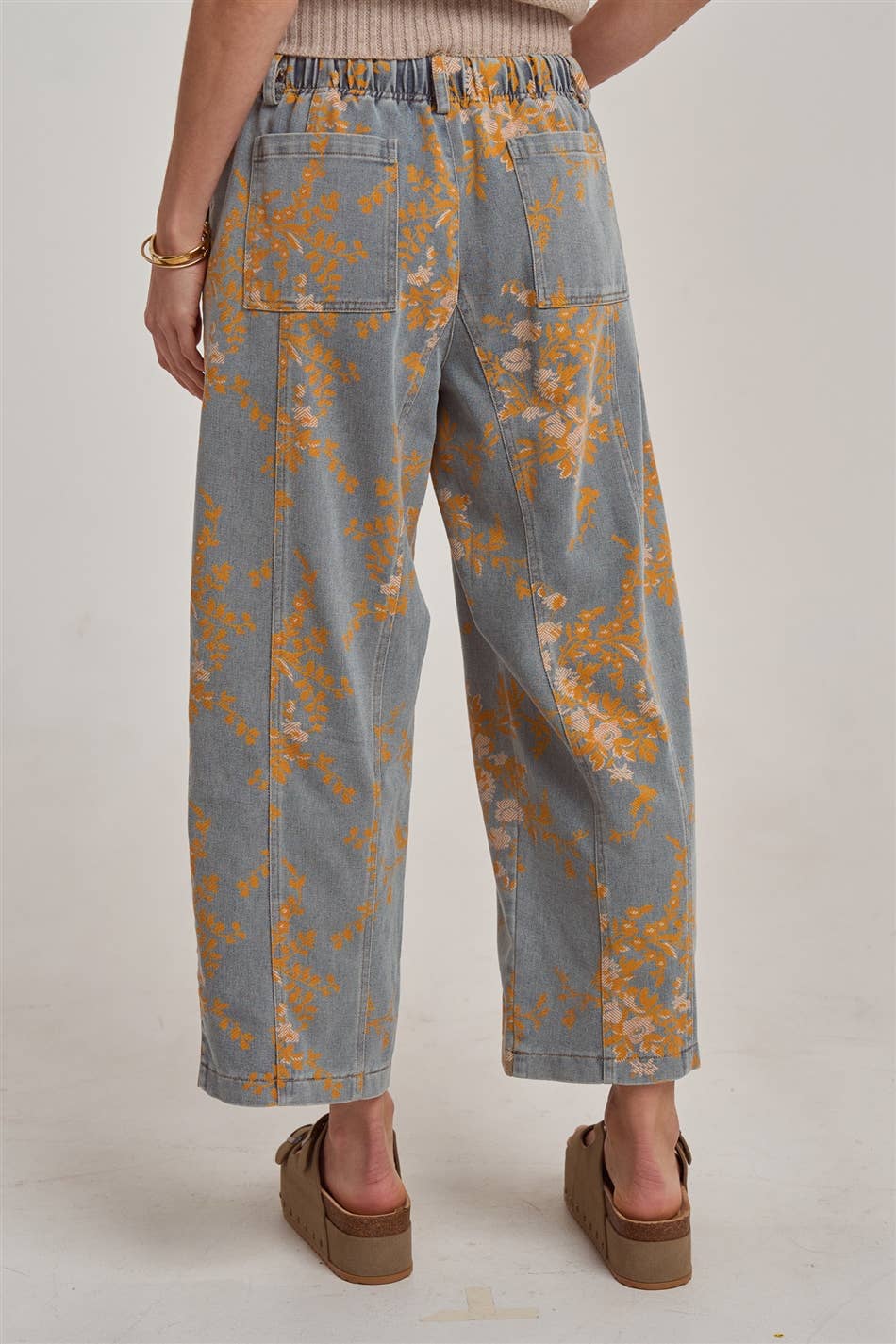 Fall Florals Relaxed Denim