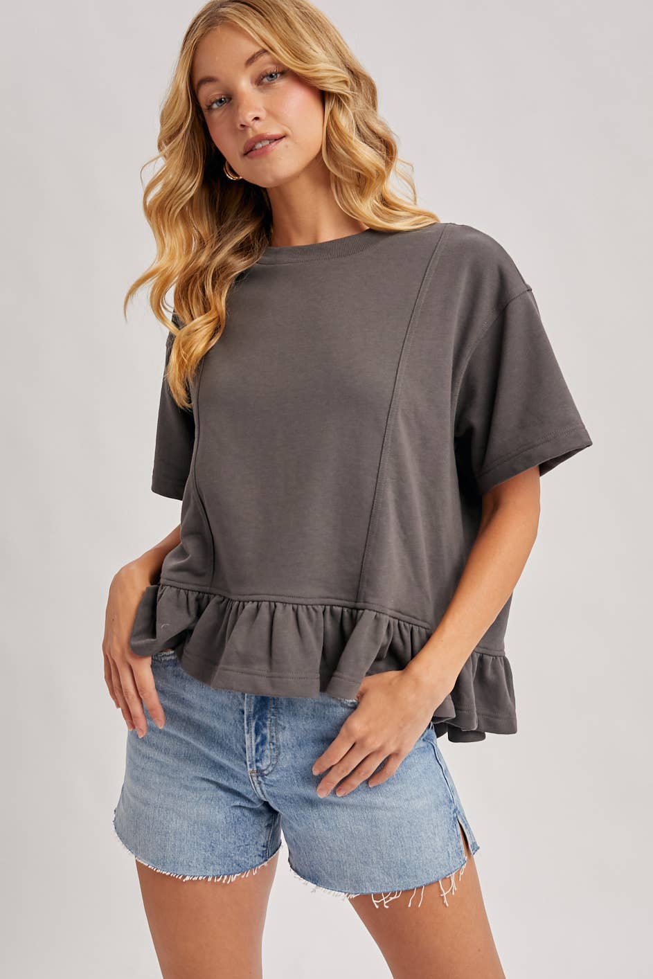Peplum Chic Top