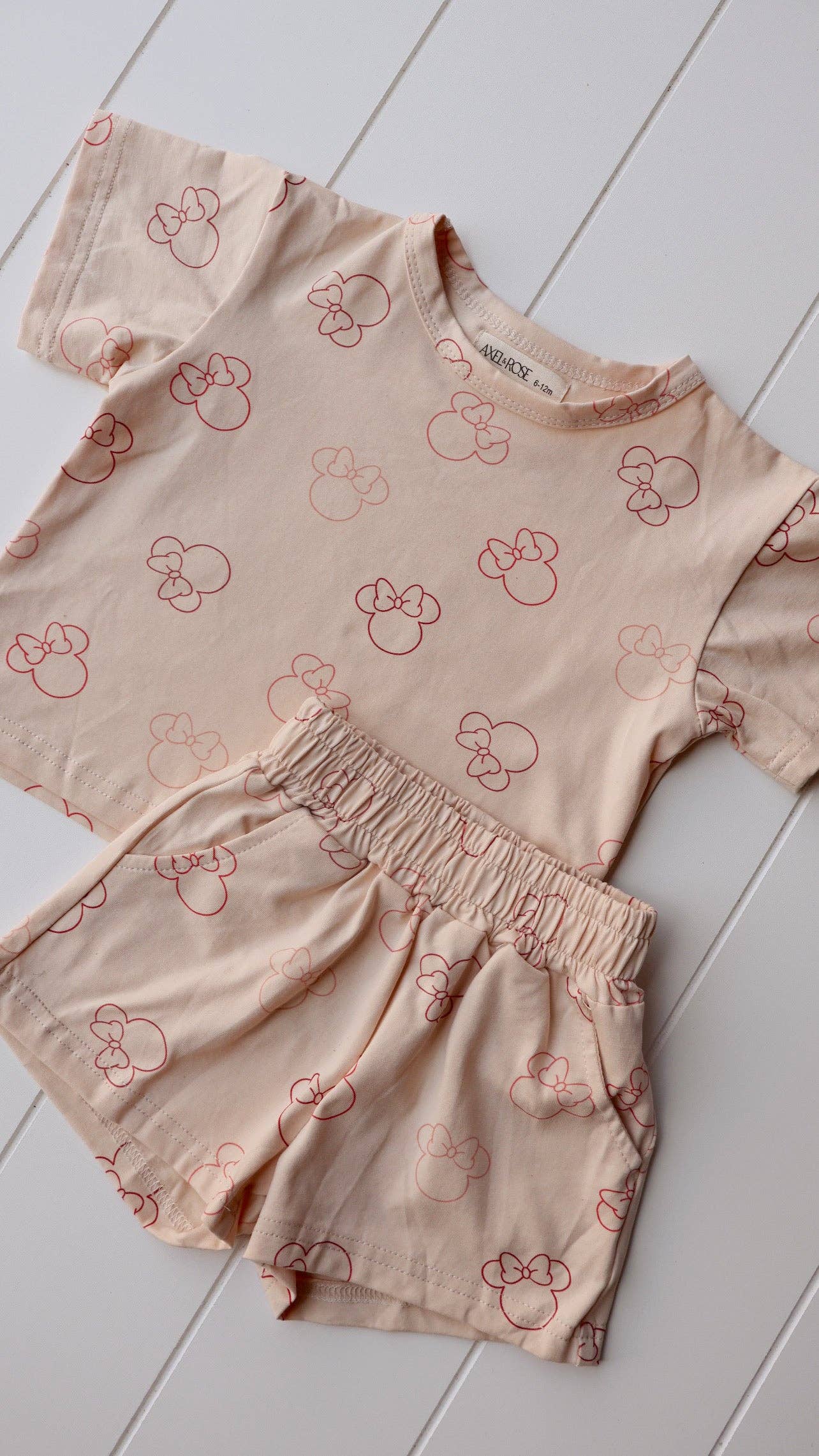 Printed Shorts Set