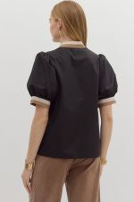 Kasey Bubble Sleeve Top